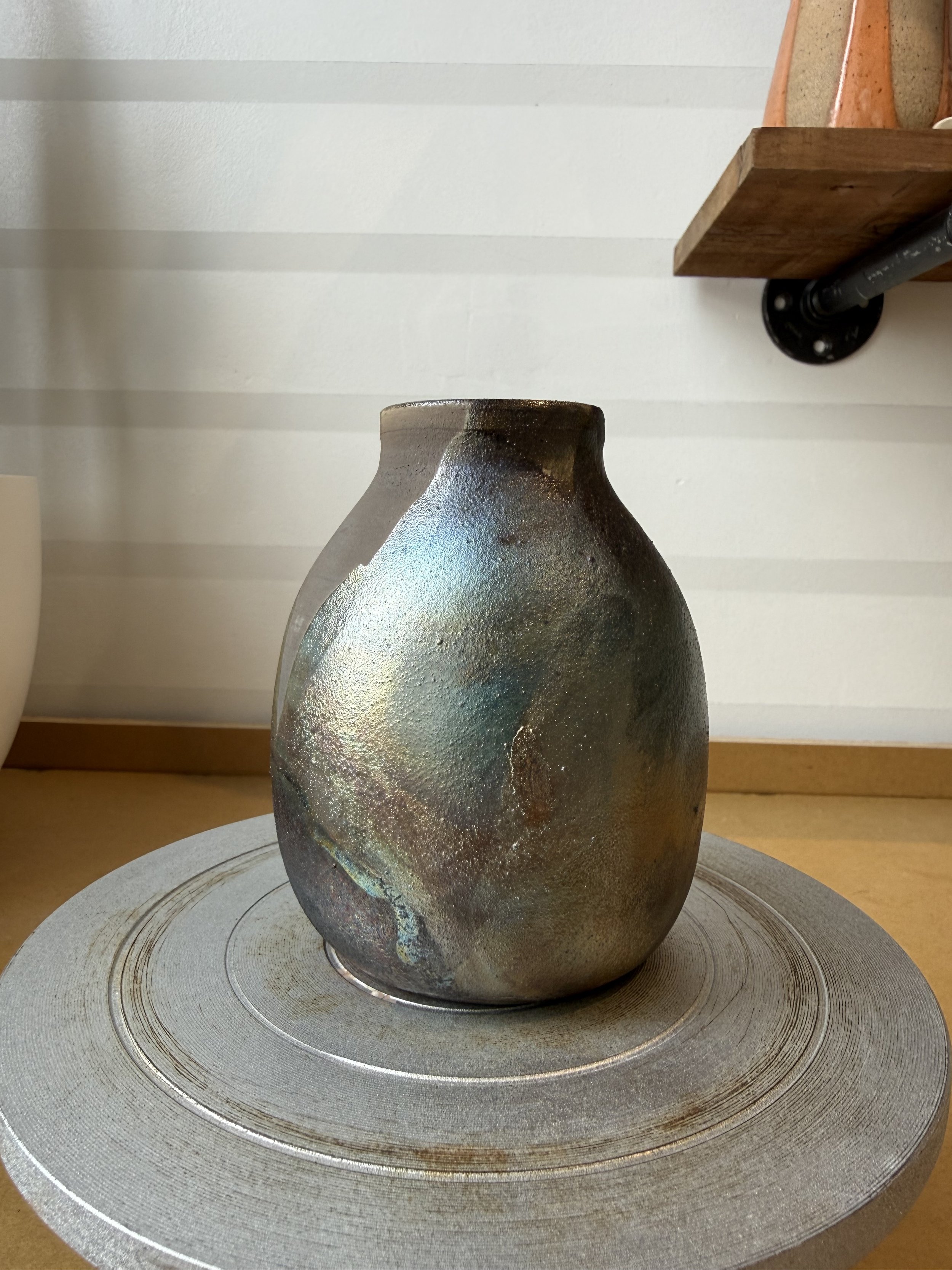 Raku Bud Vase (5)