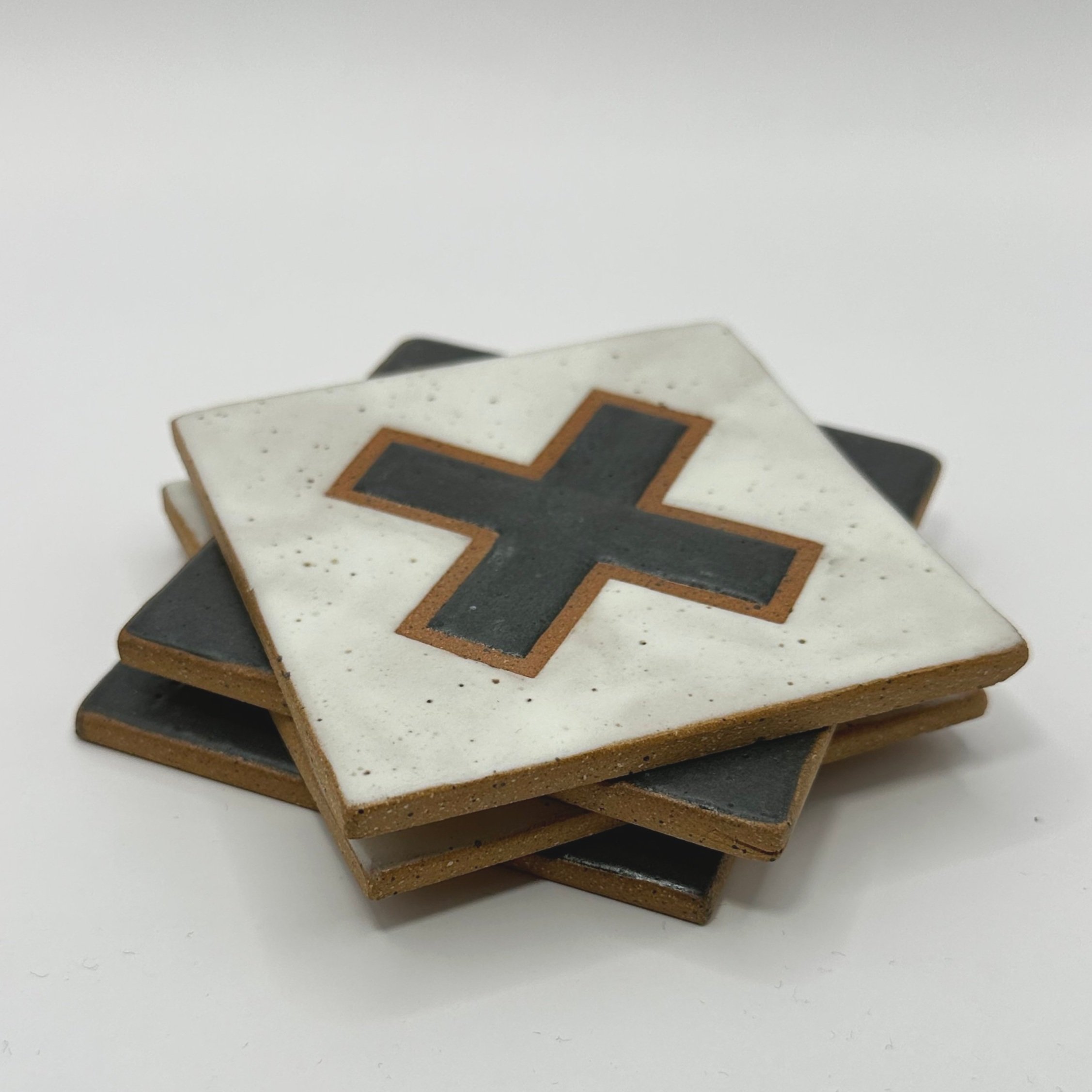 Xs and Os Coasters (set of 4)