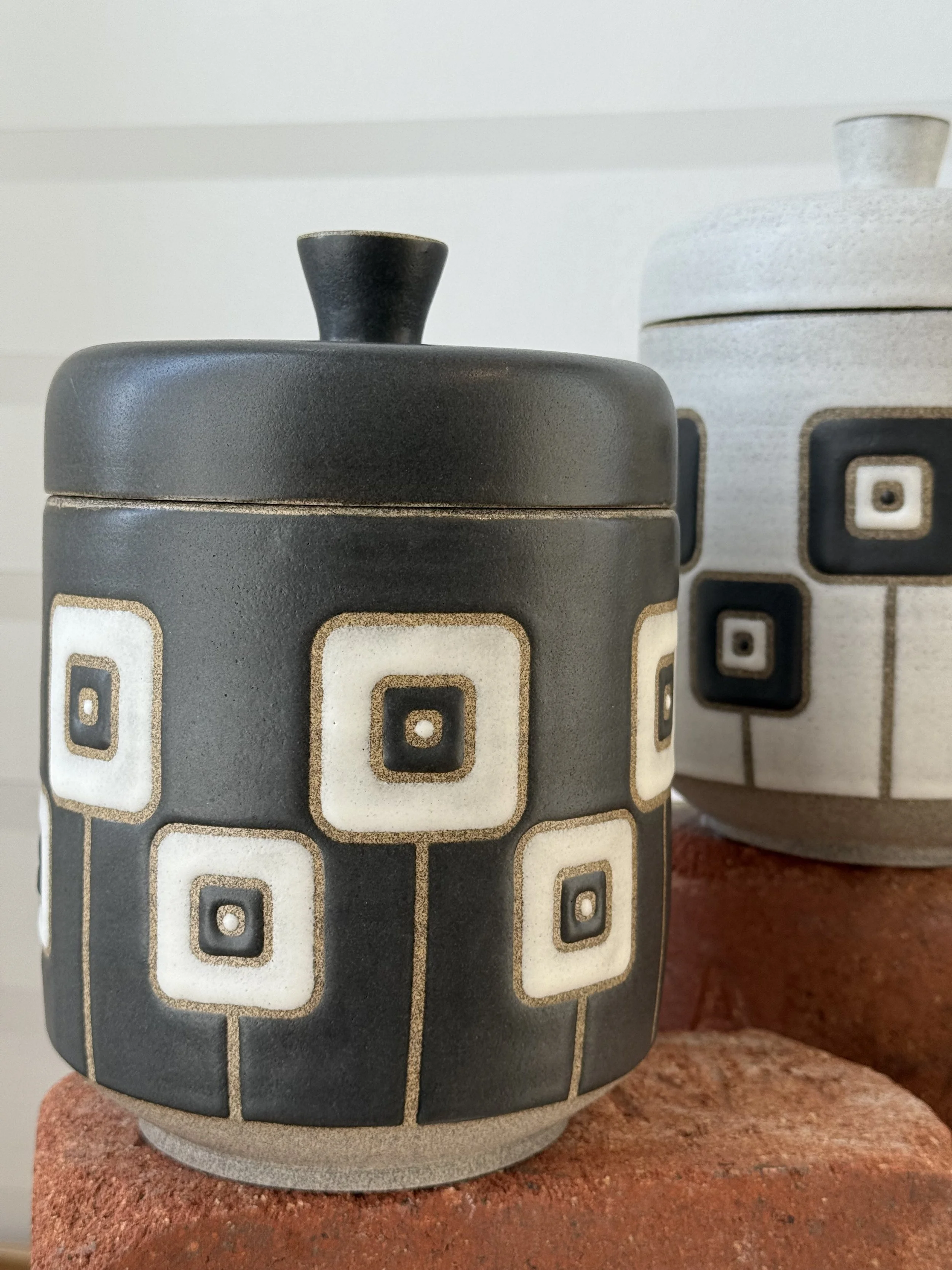 wheel thrown large jars