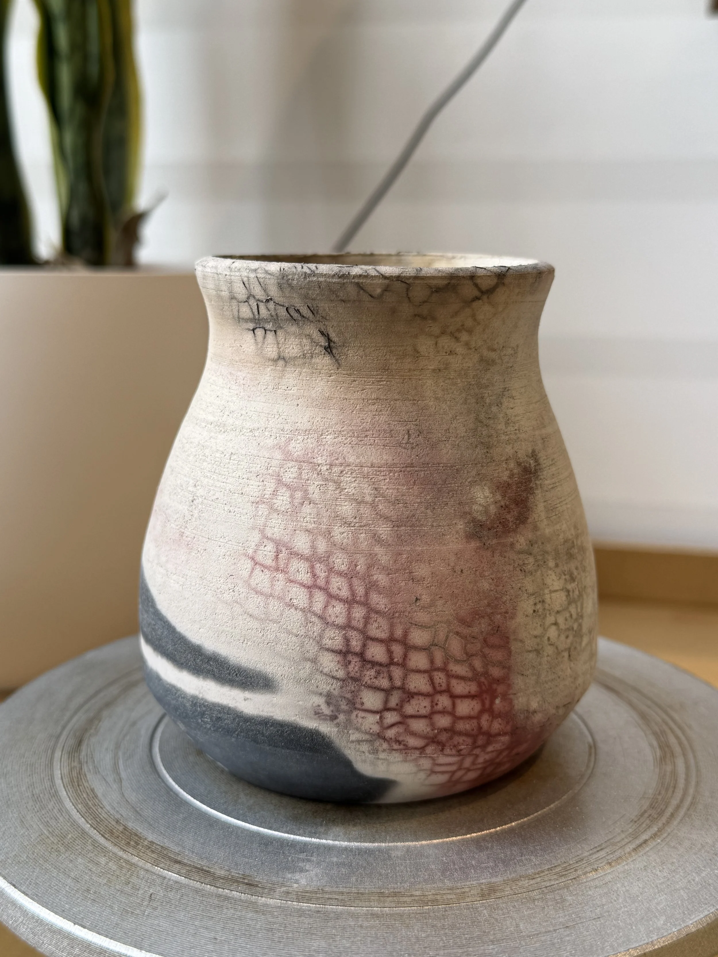 Pit Fired Bud Vase - 2