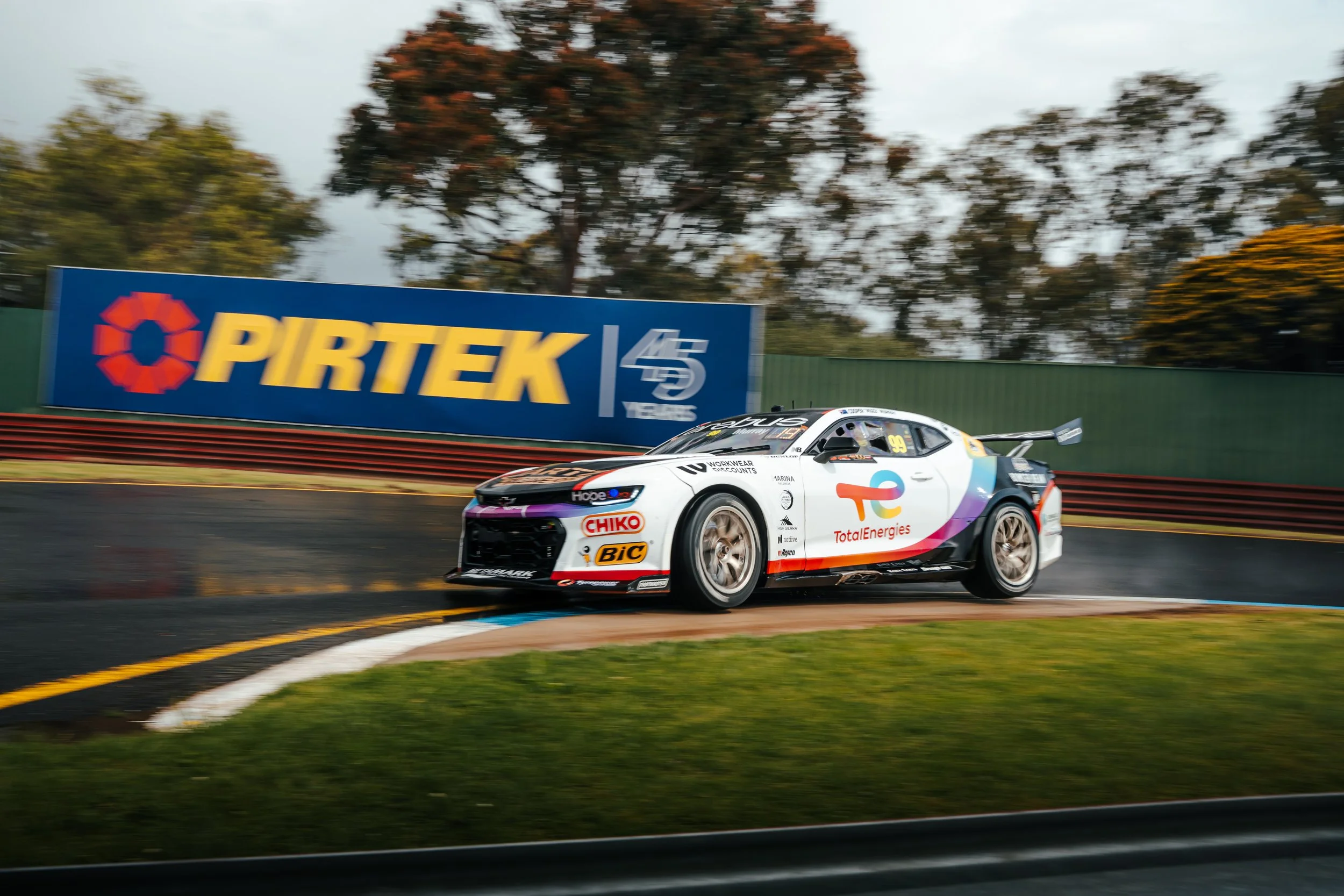 COOPER SCORES BIG POINTS IN SLIPPERY SANDOWN