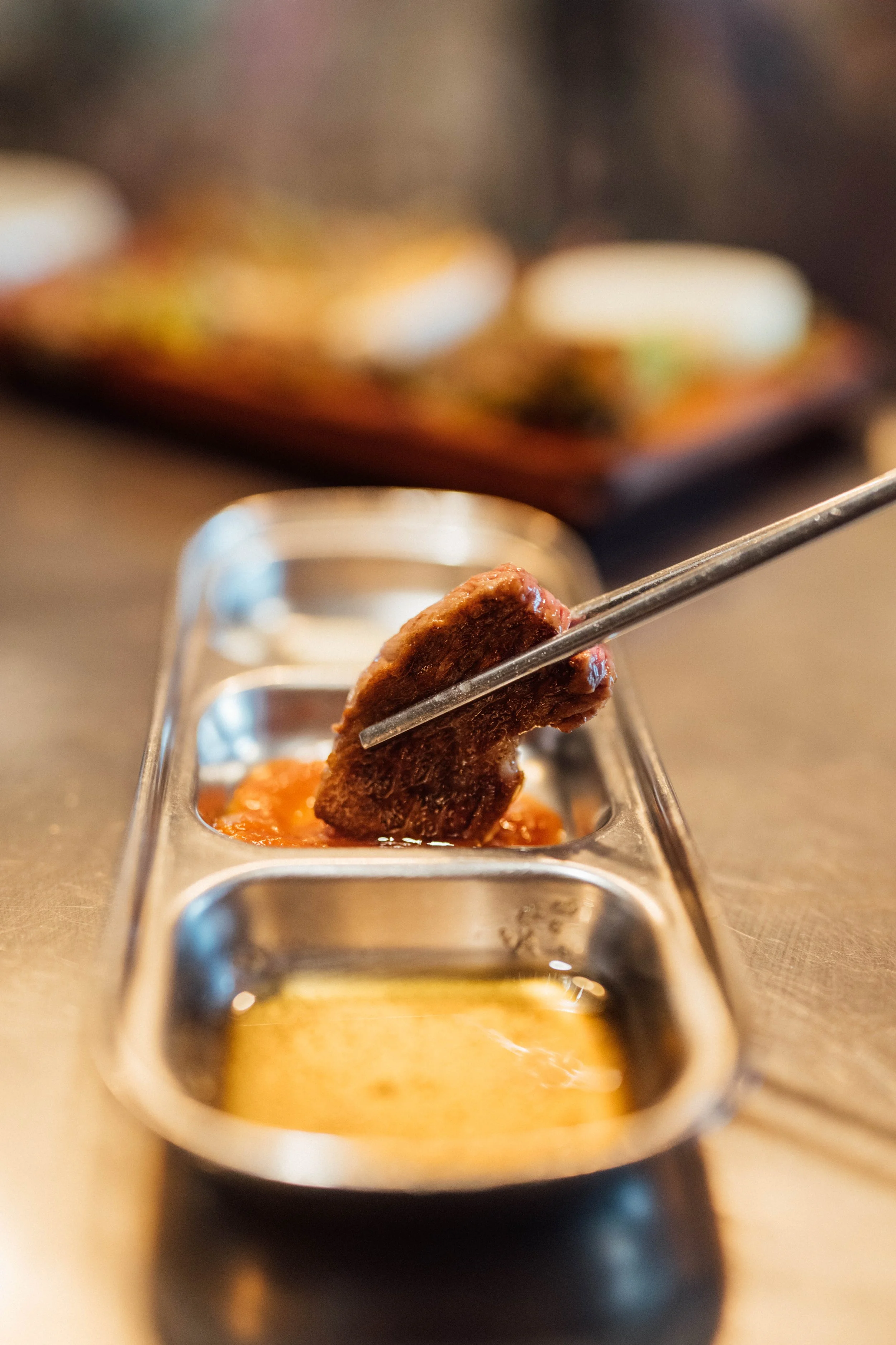 Don Dae Bak Kreta Ayer Dipping Sauces