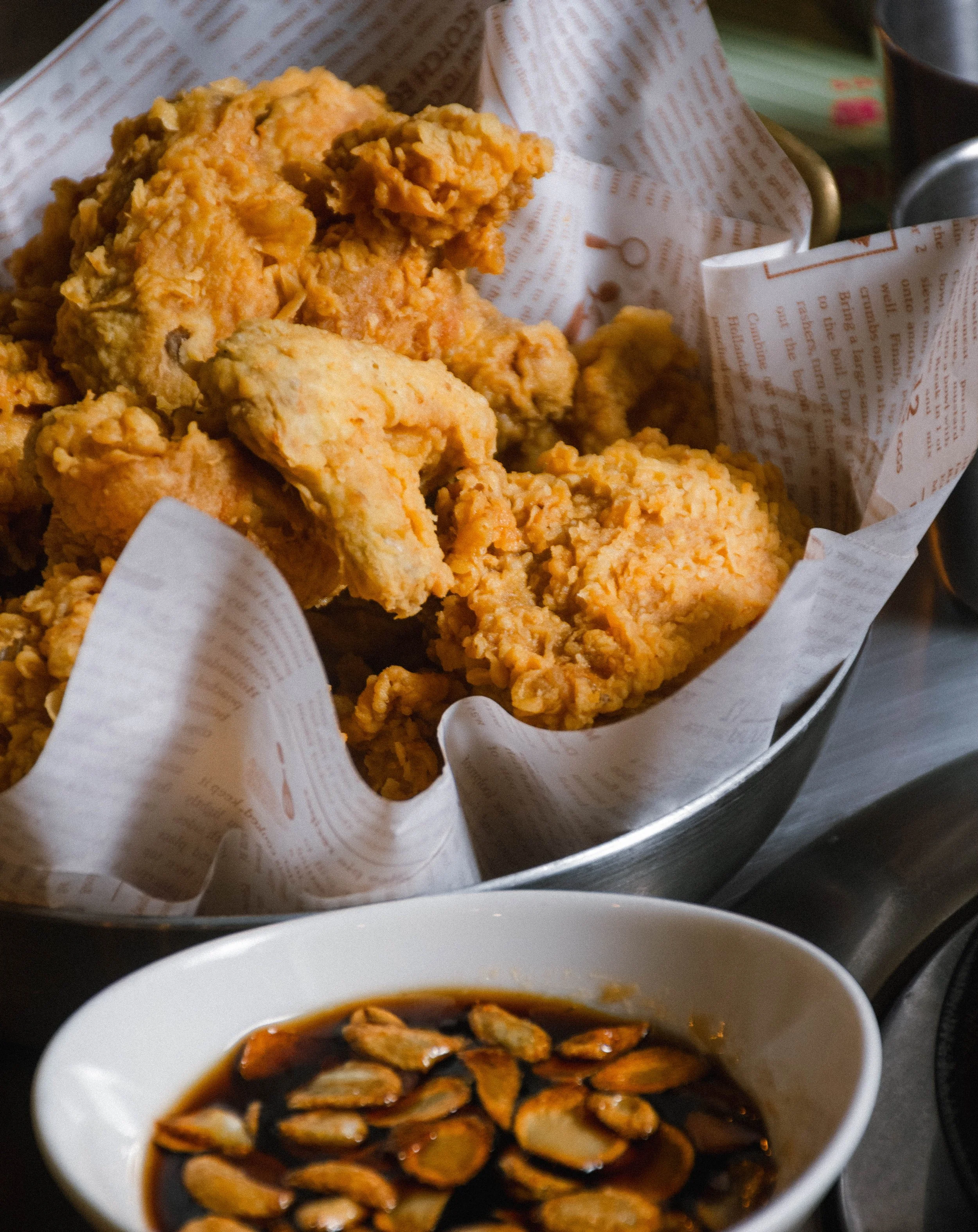 Garlic Soy Sauce Fried Chicken