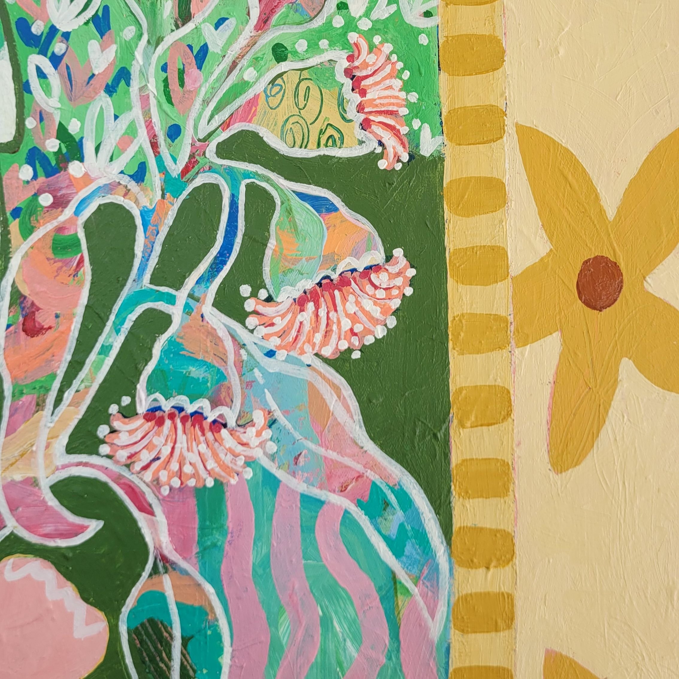 details of patterns and texture in original abstract bird painting.jpg