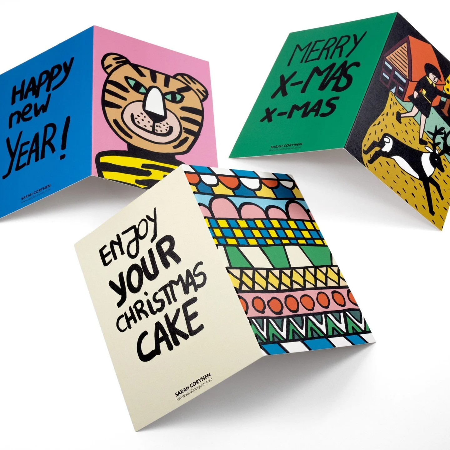 Still looking for some Christmas greeting cards? I have new designs available in my webshop! In sets of 5 or &agrave; la carte, you choose ;-) Use code CELEBRATEYOU for 10% discount until the 15th of December. 

#greetingcards #seasonalgreetings #bel