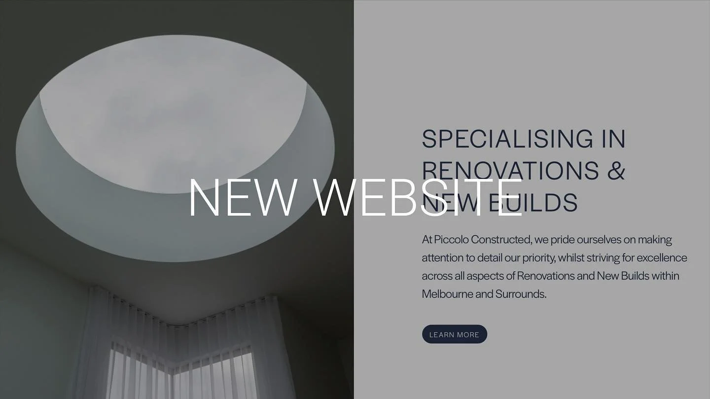 Check out our New Website via link in Bio☝️

#melbournebuilder #piccoloconstructed #renovation #melbournerenovations #carpentry 

📷 @venessatrombetta_photography