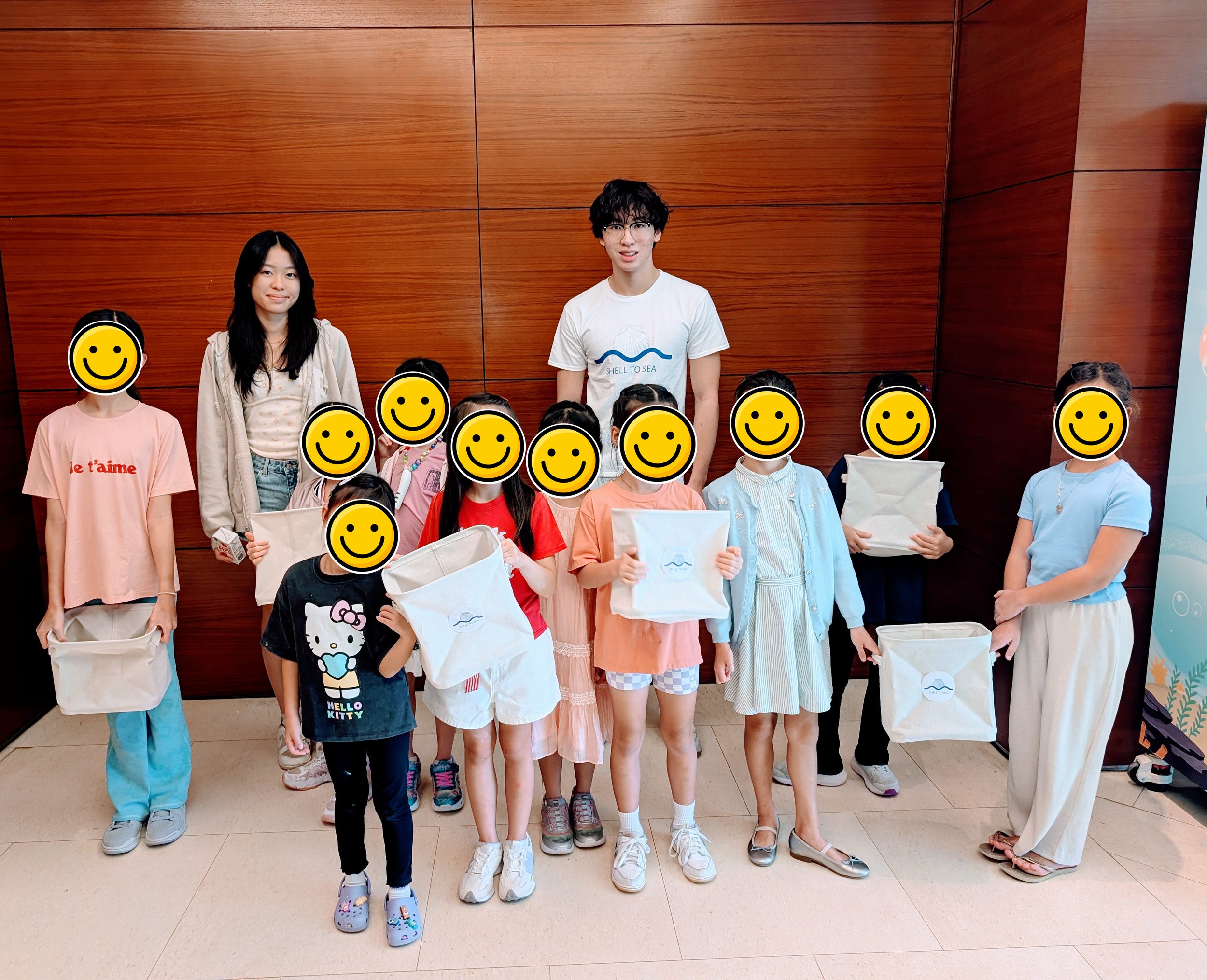 Thank you all volunteers for joining the first Shell to Sea shell collection !!