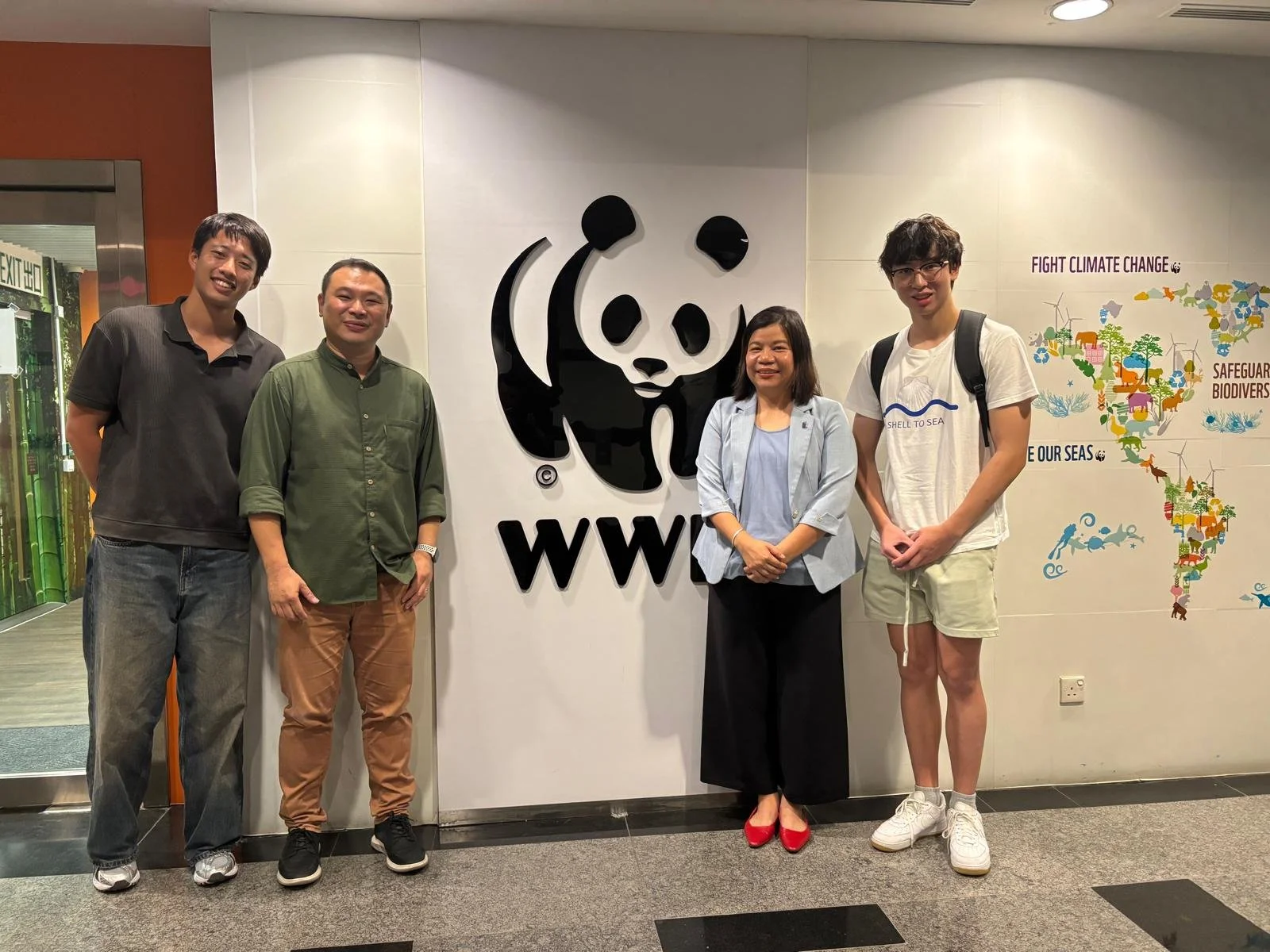 Thank you WWF for giving us an opportunity to collaborate by creating 'Coral Cookies'.