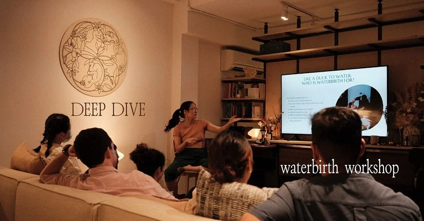 For those curious about waterbirth💧 Join us to explore the science, safety, and joy of waterbirth, guided by @maiahouse.sg Doulas Gem and Dewi.
Whether you’re new to waterbirth or returning to deepen your understanding, this immersive evening
