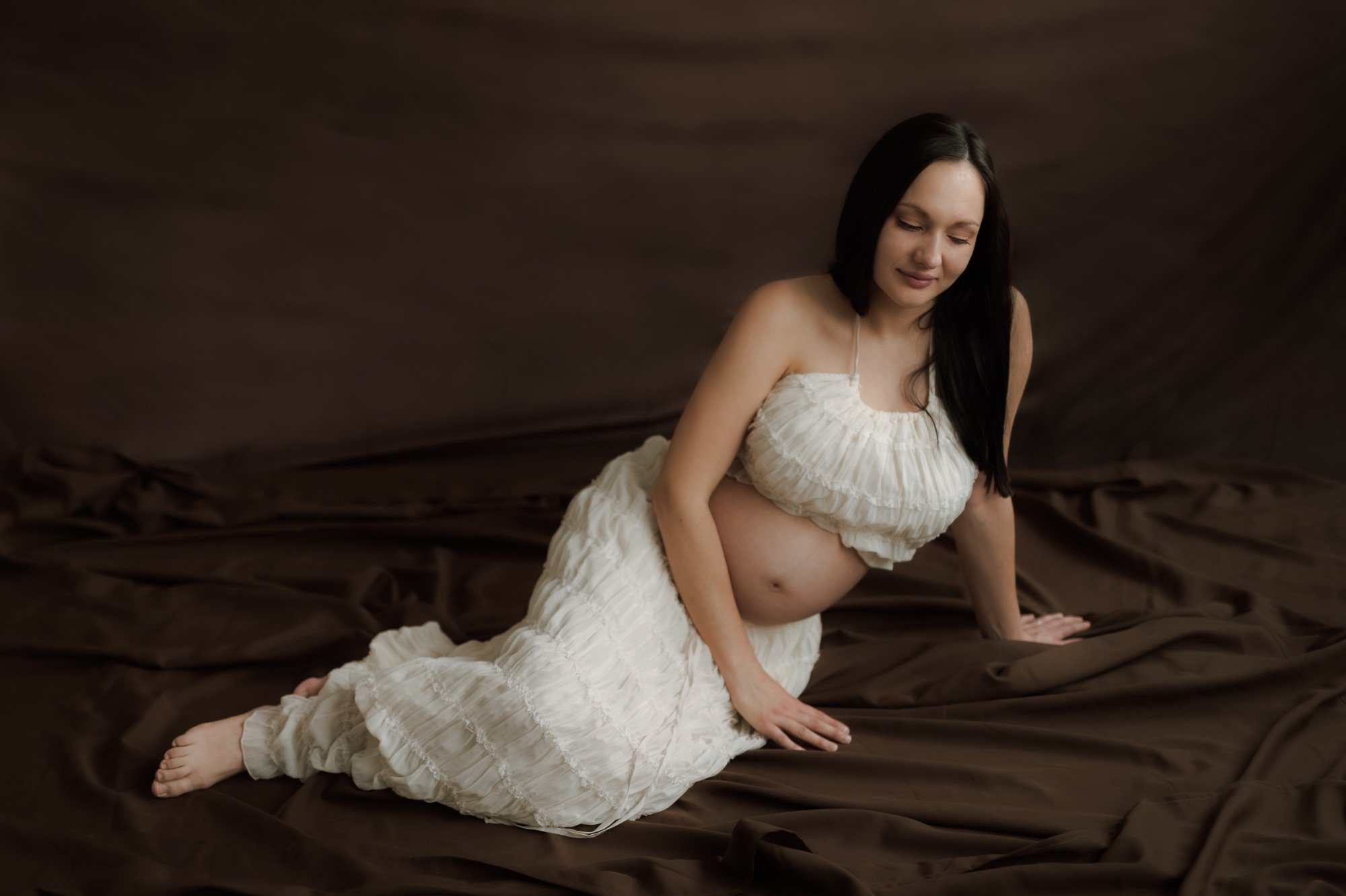 Šat na focení pro těhotné