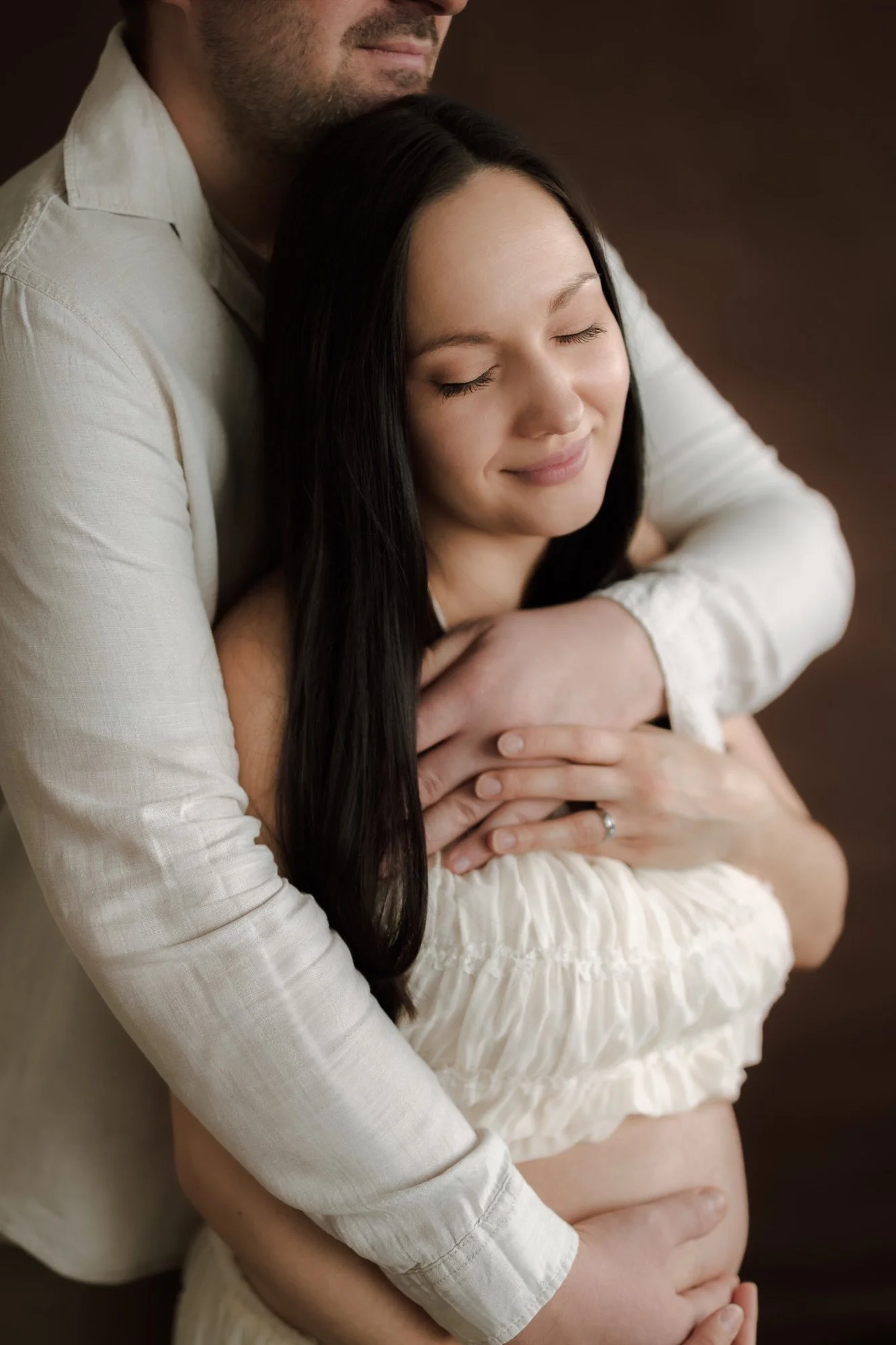 Přirozené těhotenské fotky