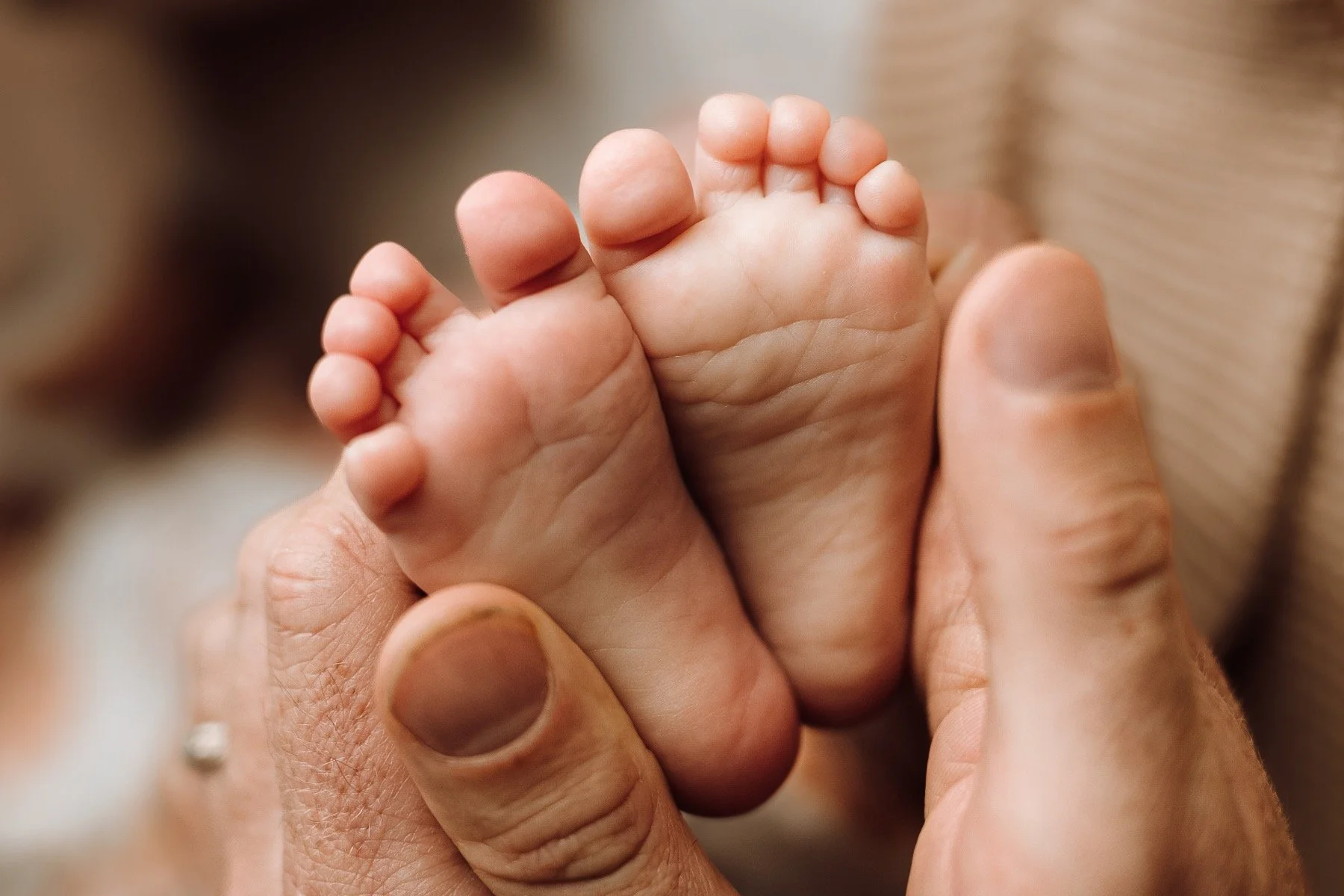 Newborn focení detail