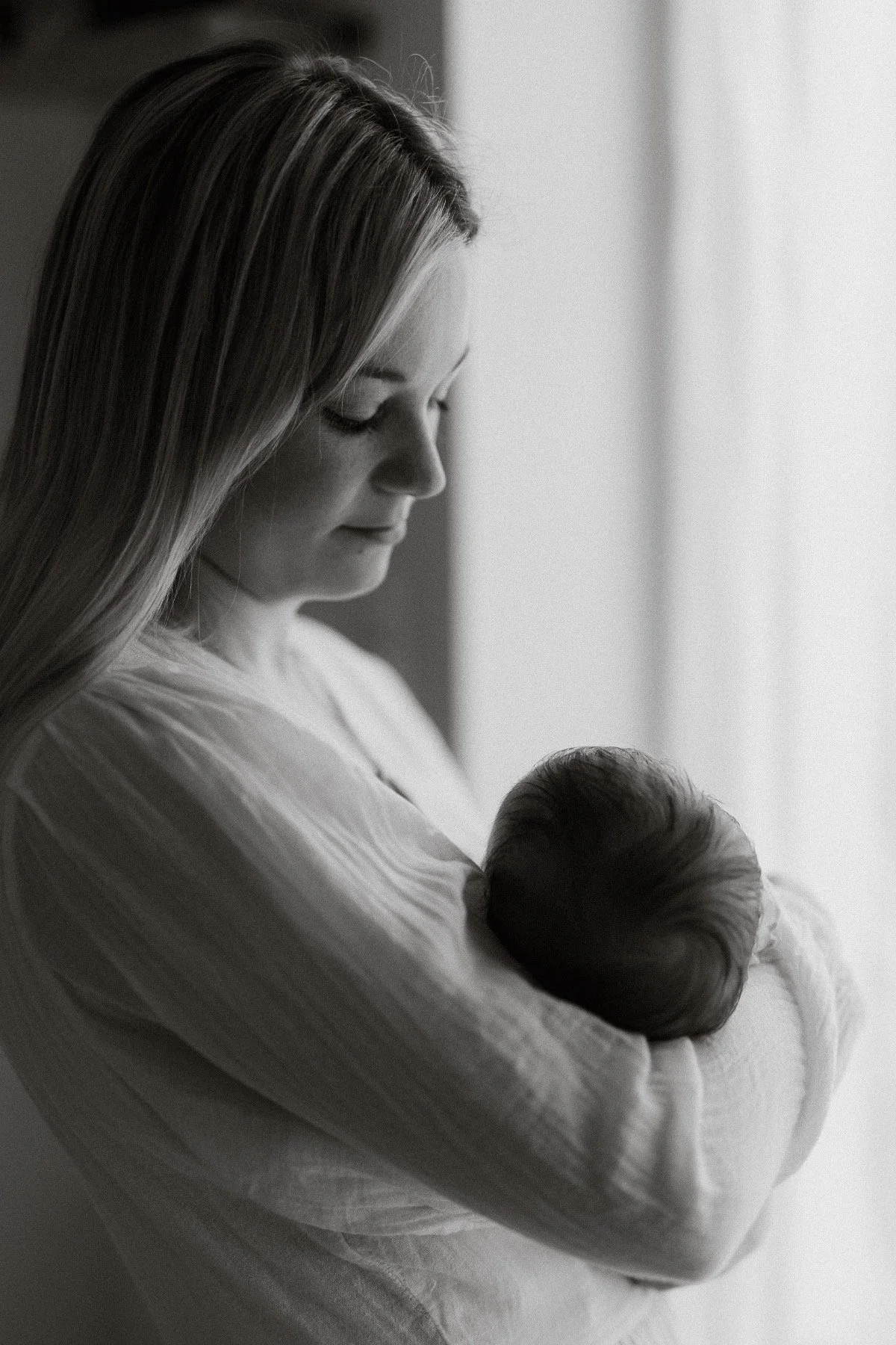 Přirozené newborn focení