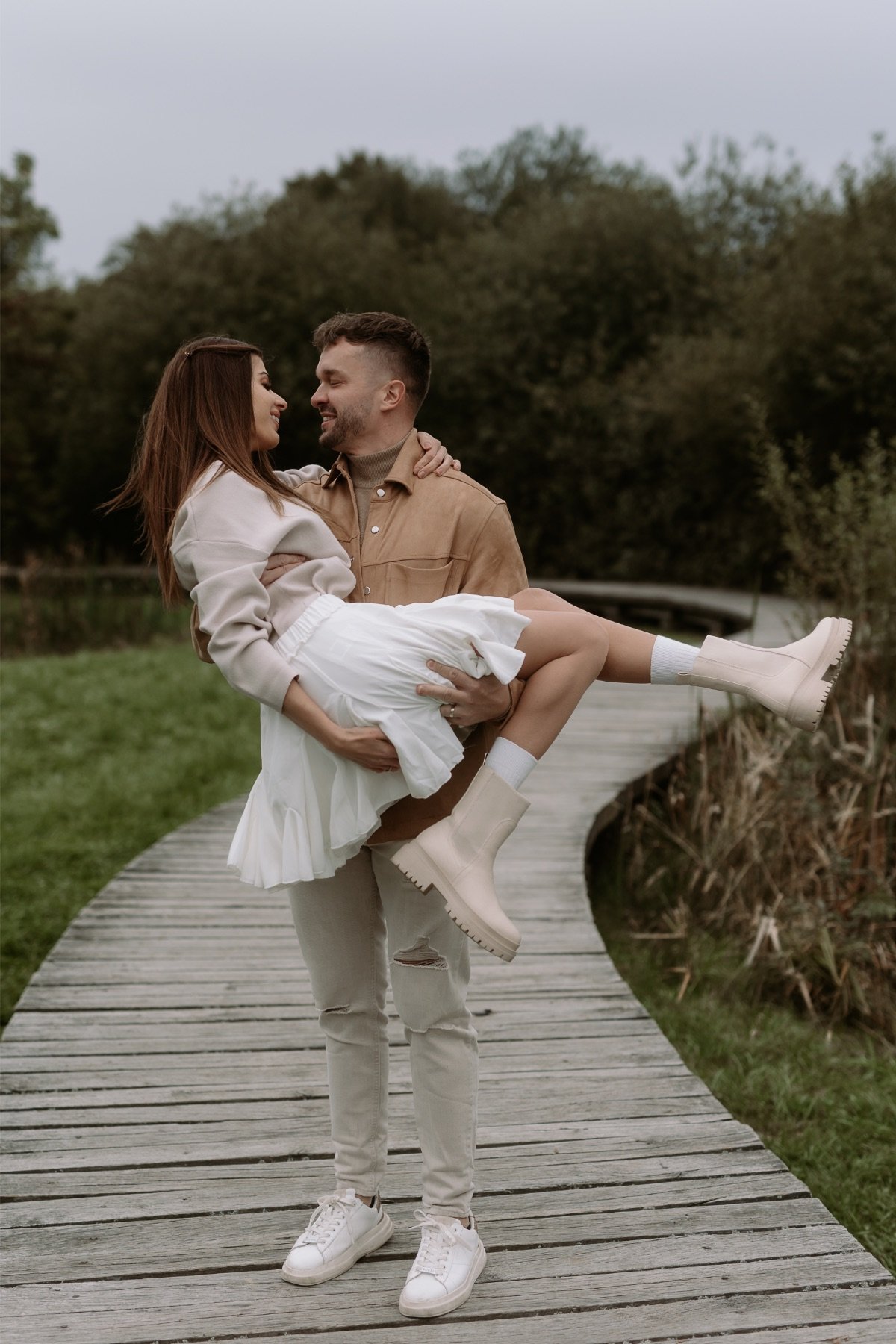 párové focení v přírodě - fotograf Olomouc