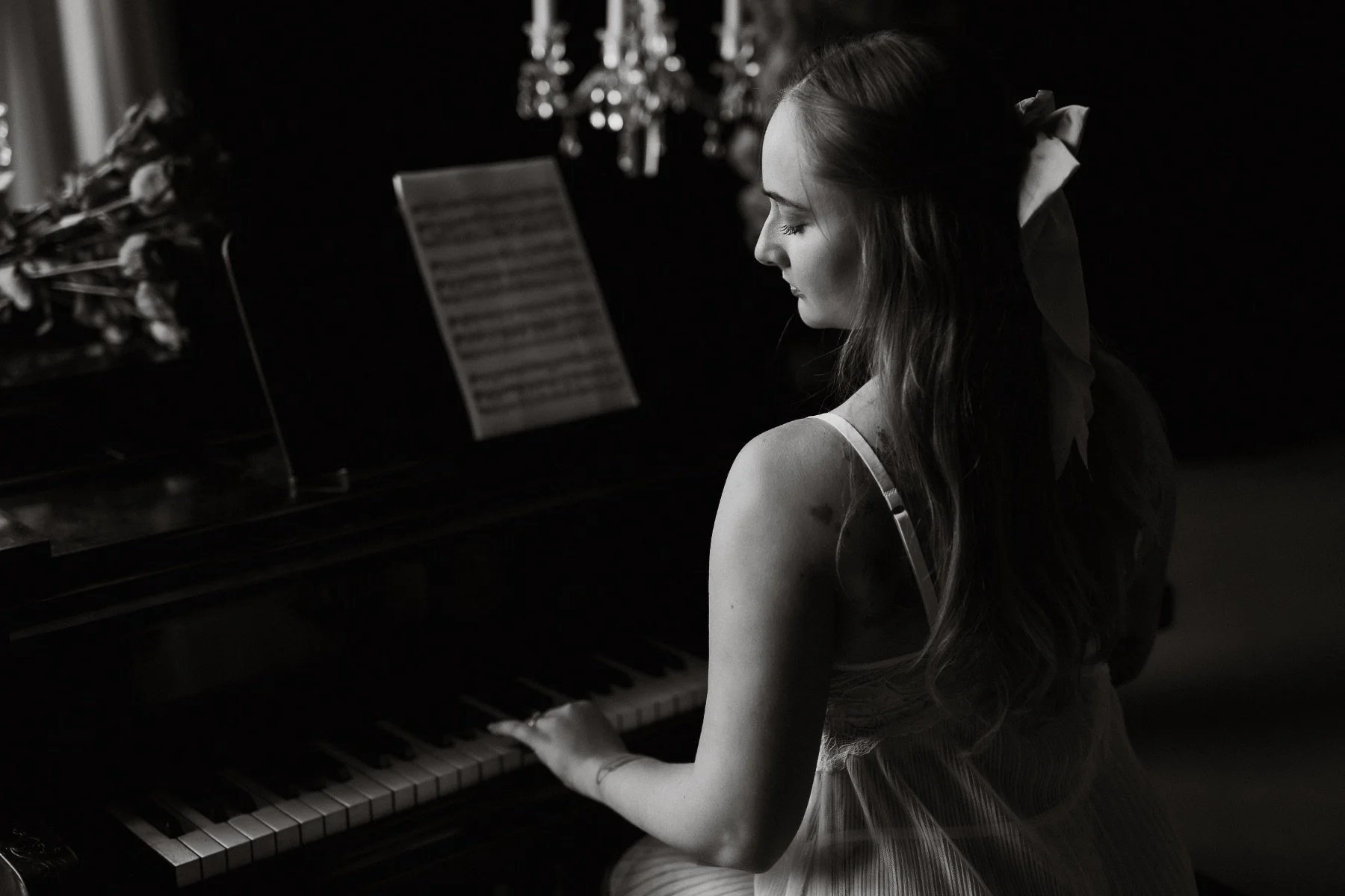 Ženské focení - focení ve spodním prádle Olomouc