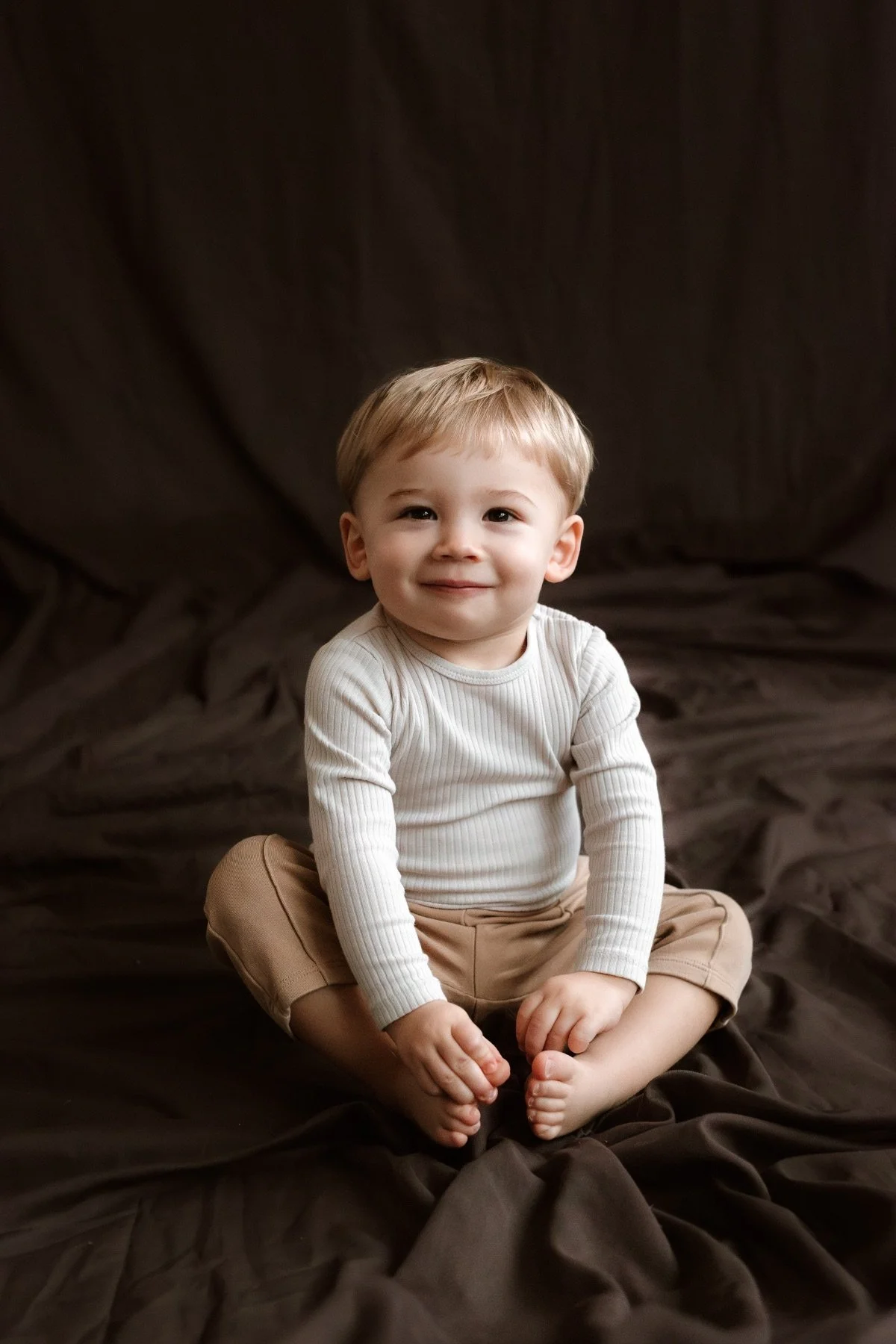 Portrét dítěte při focení dětí v Olomouci