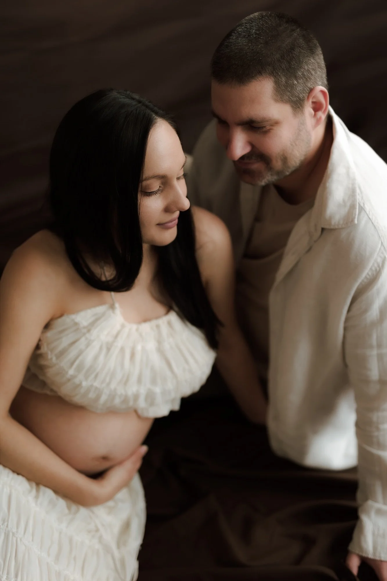 Intimní těhotenské focení v Olomouci