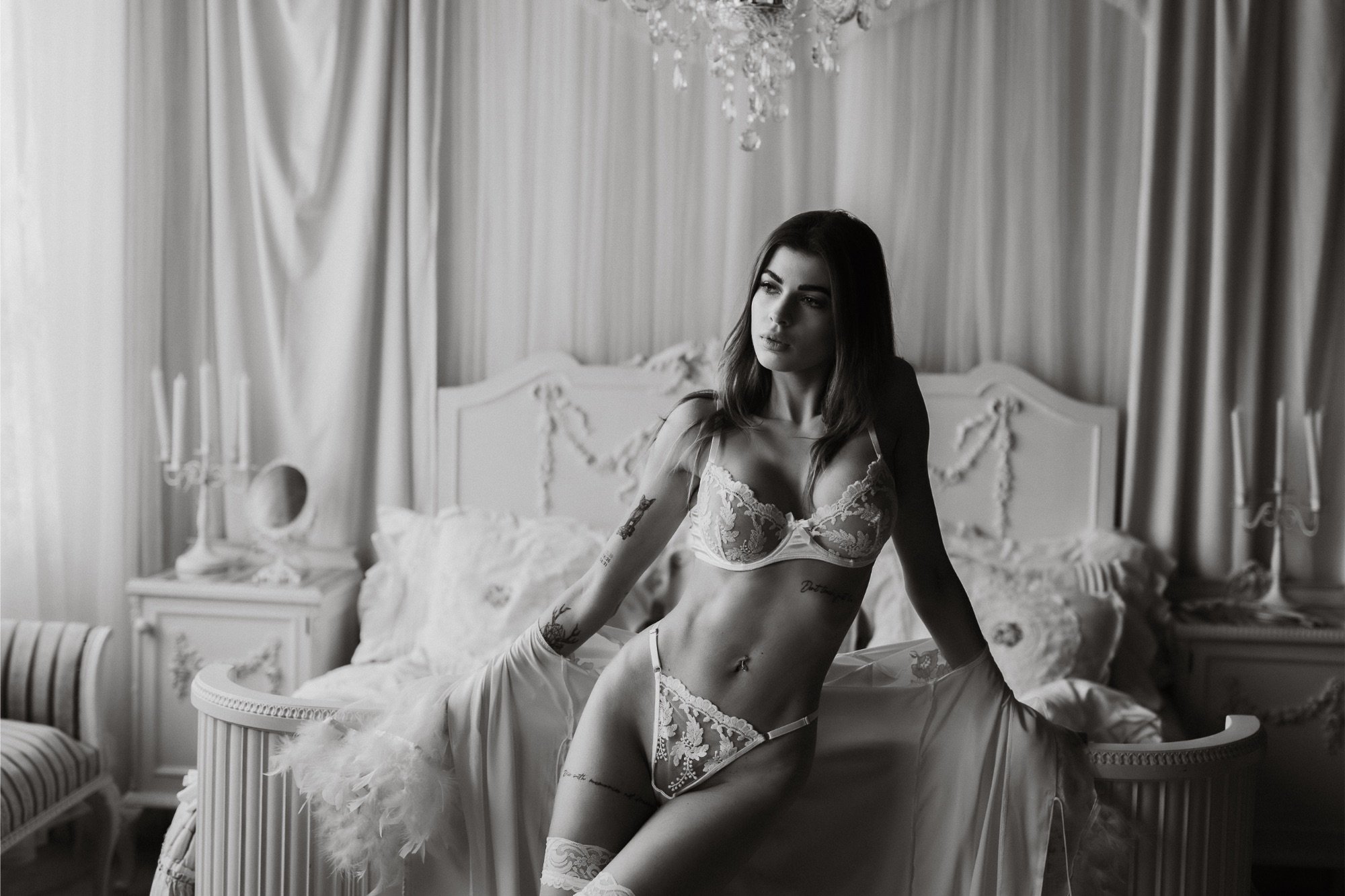 Boudoir fotografka Olomouc - smyslný ženský portrét
