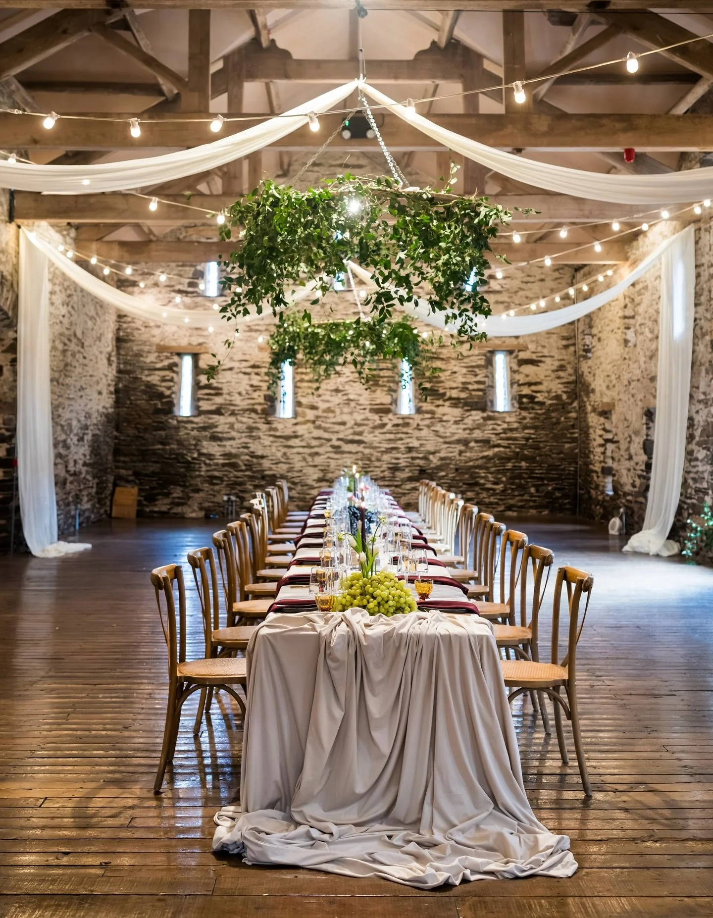 The final look @barn_in_the_fells  viewing weekend. 
A more contemporary atmosphere in The Barn.

Photography @kirstymattssonphotography
Styling and design @deborahmariastyling 
Florals @roseandbloomlytham 
Linen, glassware and tableware @chateaunoir
