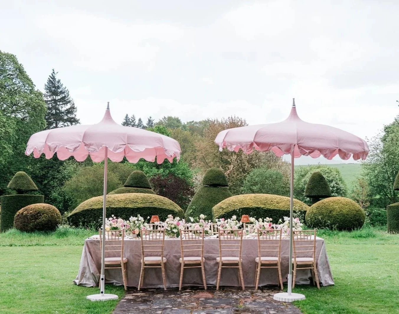 askham-hall-garden-party-styling-parasol-hire-wedding-deborah-maria