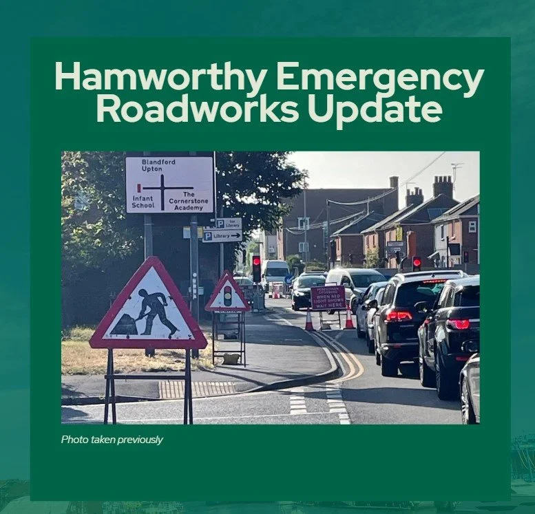 Hamworthy Roadworks Update