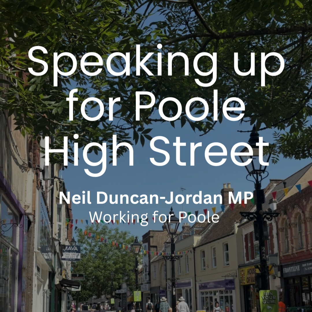 Speaking up for Poole High Street