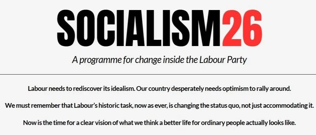 Socialism 26 -A programme for change inside the Labour Party