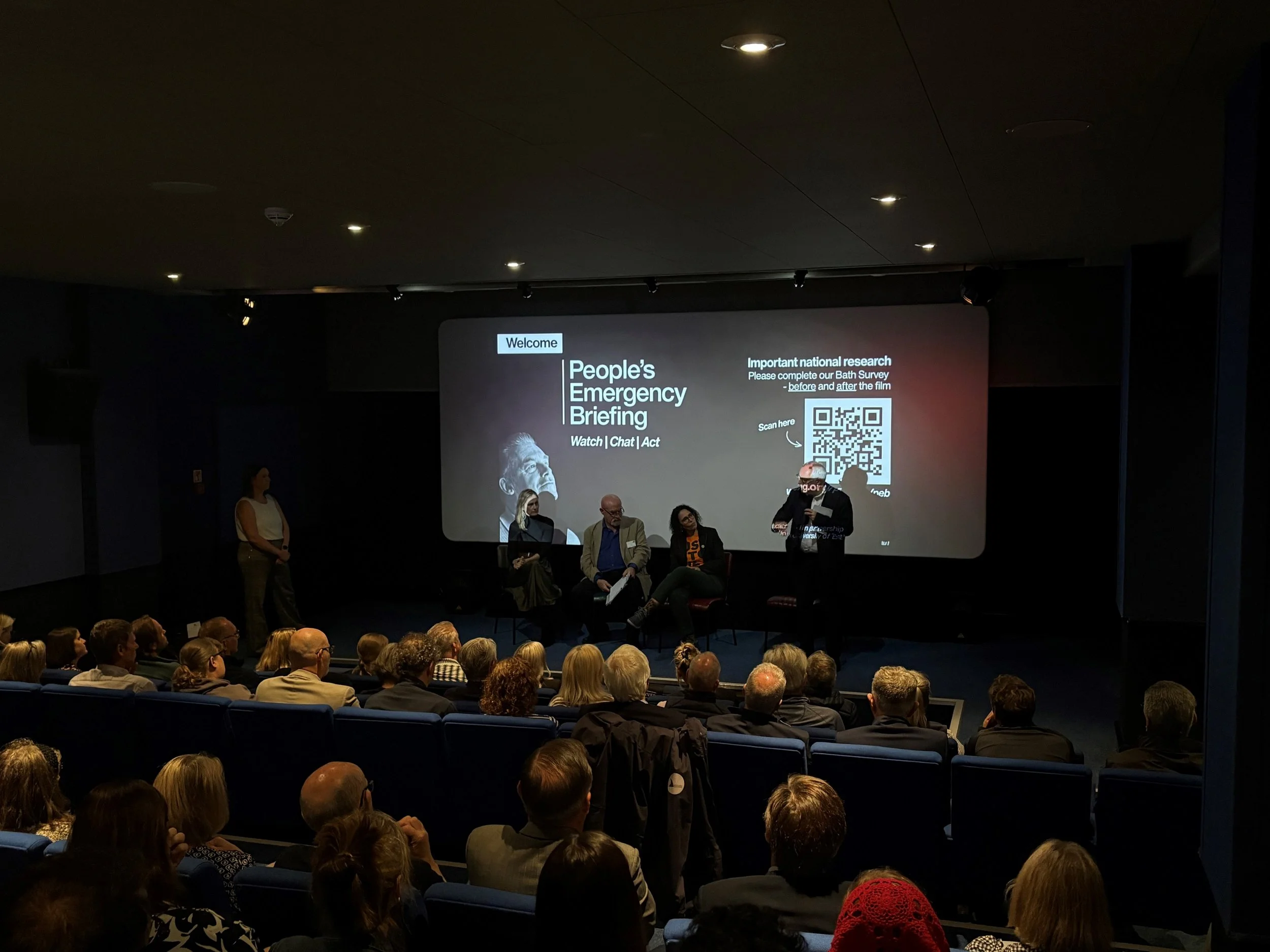 Hosting a National Emergency Briefing Screening