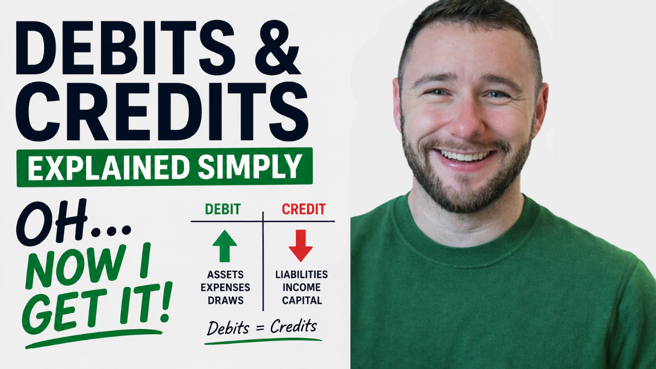 Debits and Credits Explained Simply: The Beginner’s Guide to Understanding Bookkeeping