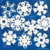 Holiday Paper Snowflake Bundle (10 Paper Snowflake Patterns - PDF ...