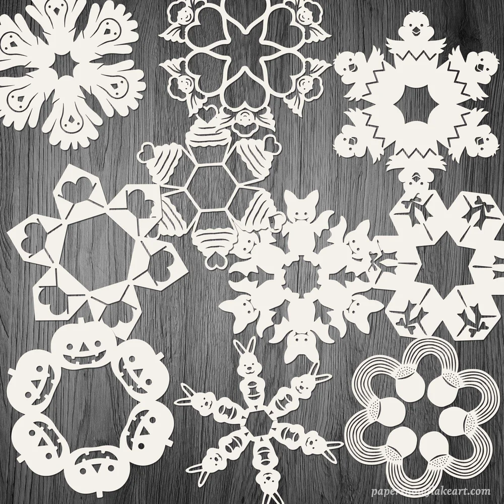 Paper Snowflake Art - Digital Downloads — Paper Snowflake Art