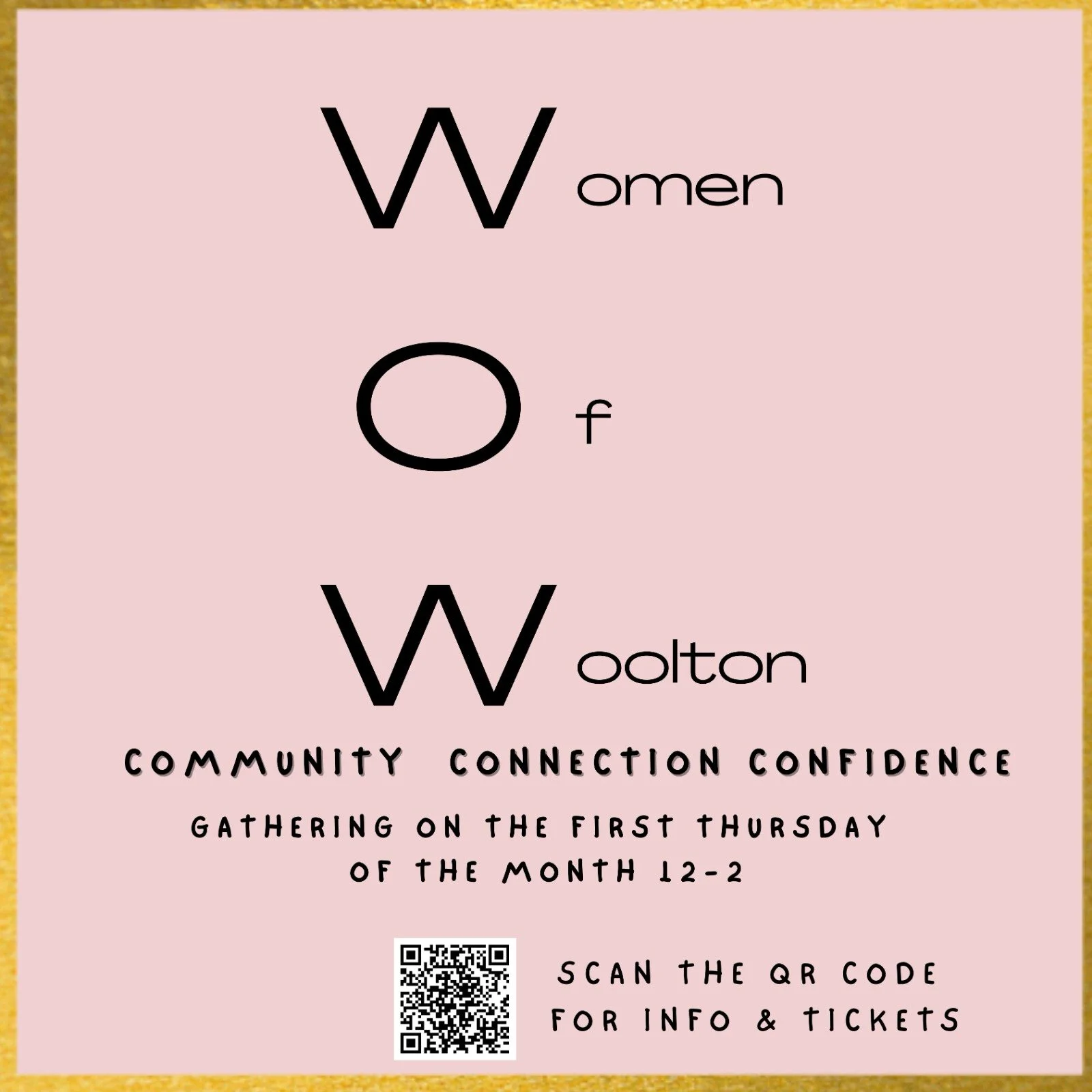 Women of Woolton.... WOW!!! Community, Connection & Confidence