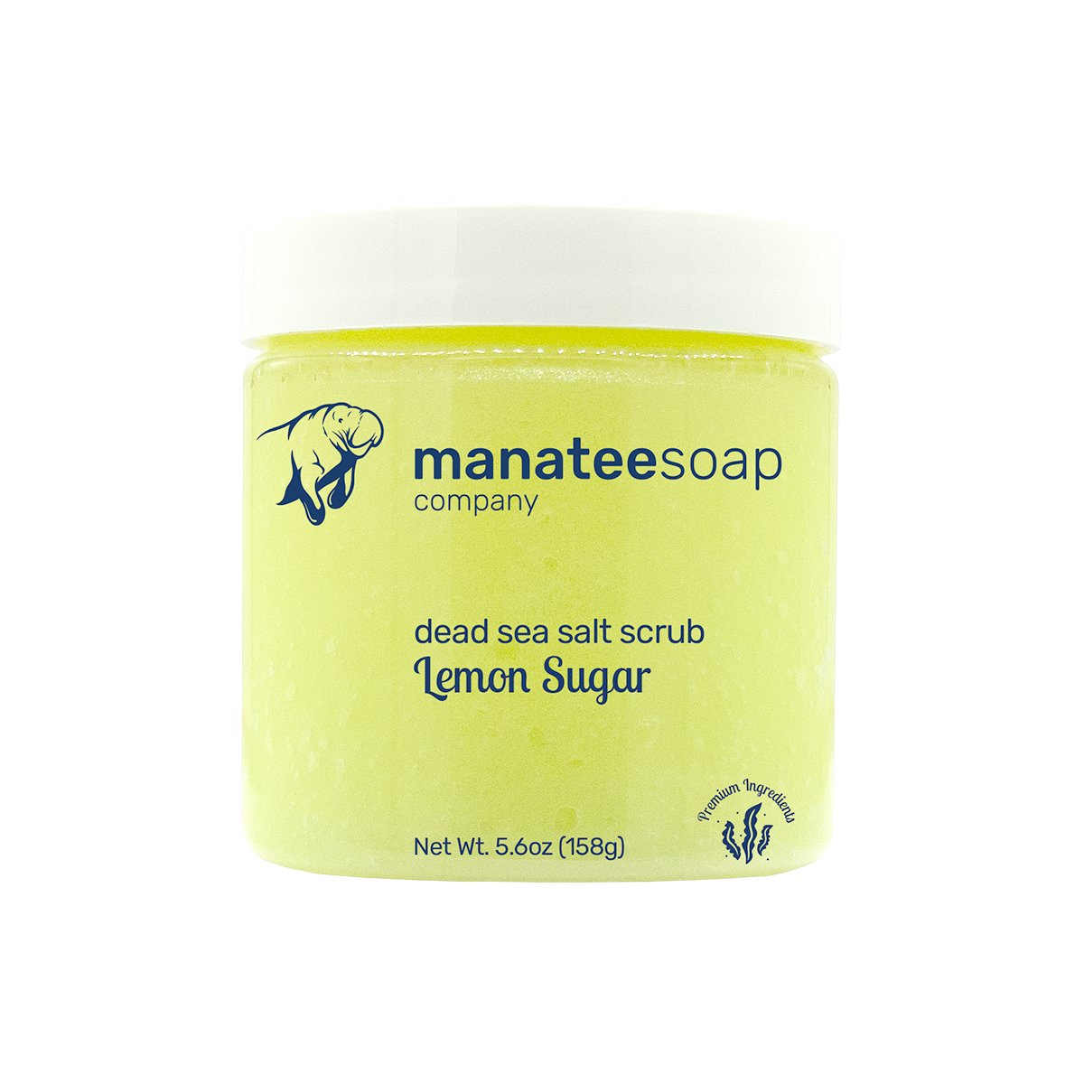 Lemon Sugar Dead Sea Salt Scrub - 5.6oz