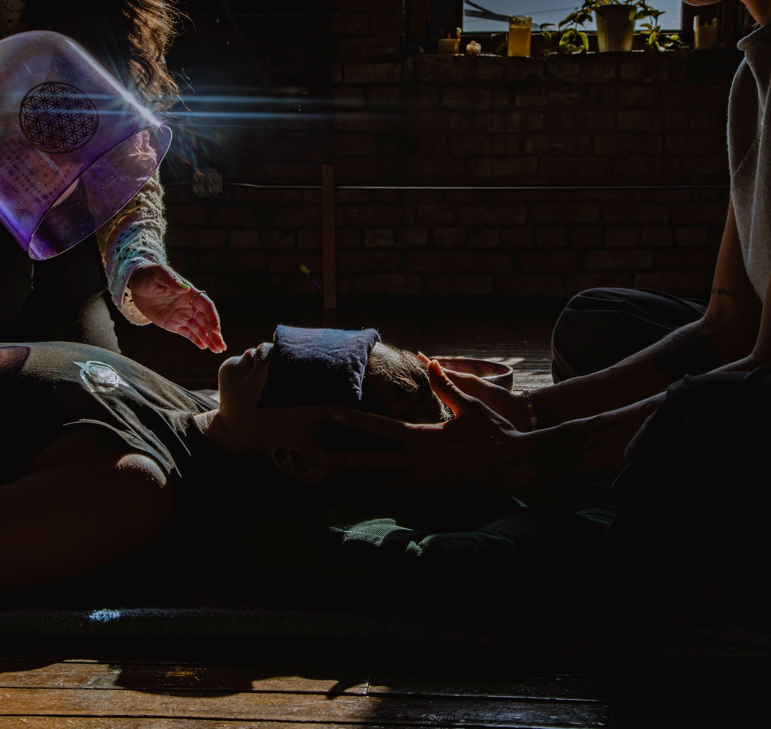 Reiki Sound Bath + Hands-On Healing with Caty and Pau