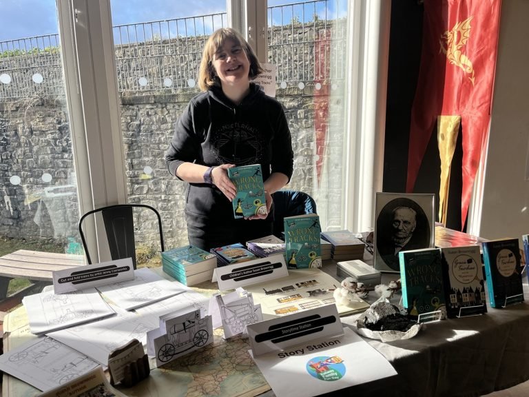 Susan Brownrigg at Railway Family Fun Day photo by Beth Nolan