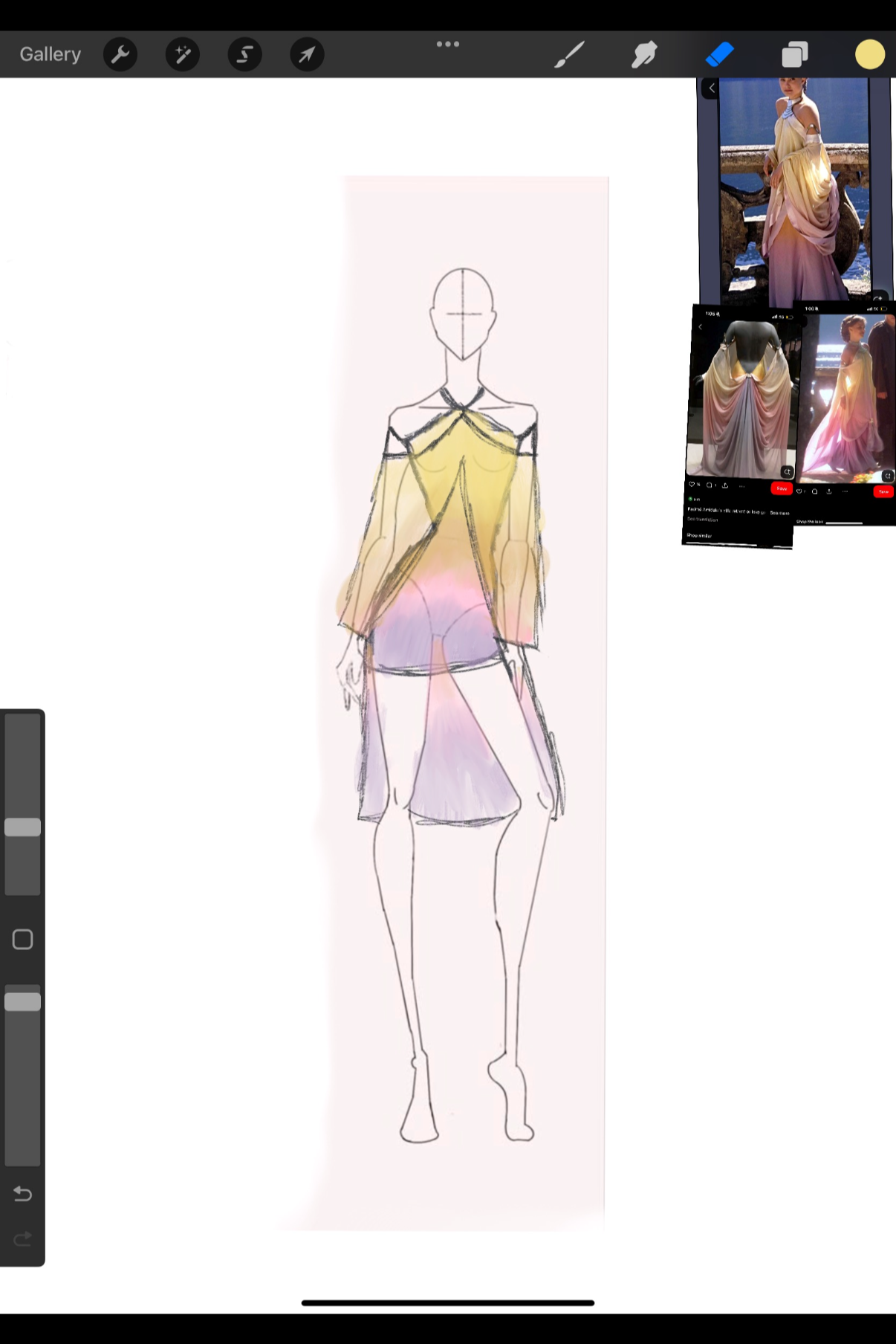 2nd layer of front design