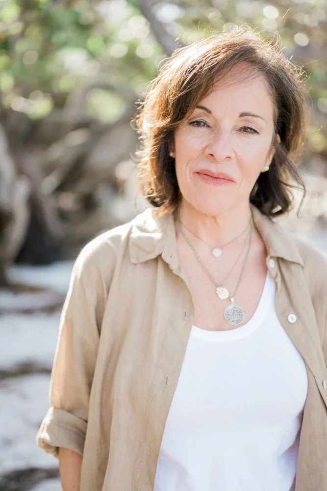 Helena enjoying a relaxed moment in nature during her Sarasota portrait session with photographer Kristine Casart.