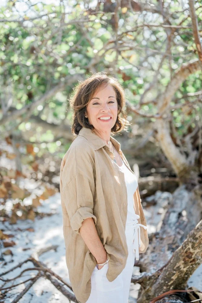 One of my favorite moments from Helena’s headshot session in Sarasota—natural, joyful, and completely her.