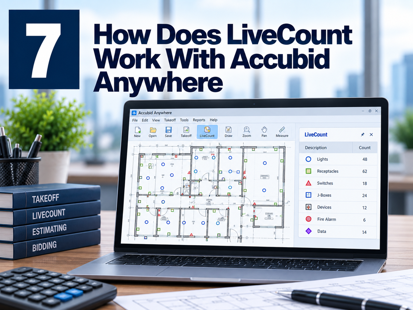 How Does LiveCount Work With Accubid Anywhere?