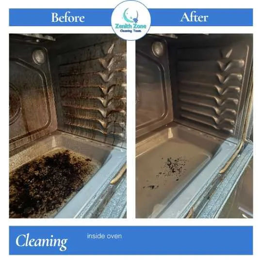 deep oven cleaning in vancouver before and after