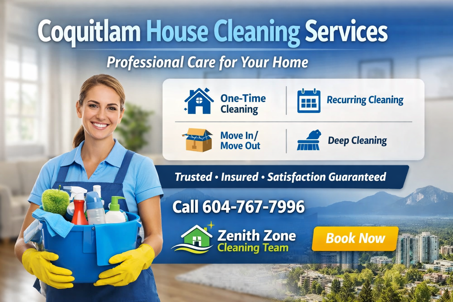 Coquitlam house cleaning services: professional care for your home