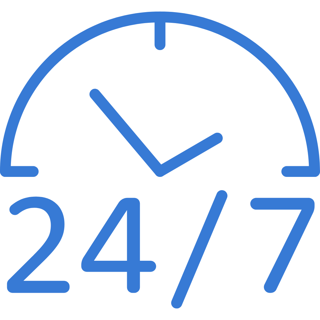 24/7 Availability