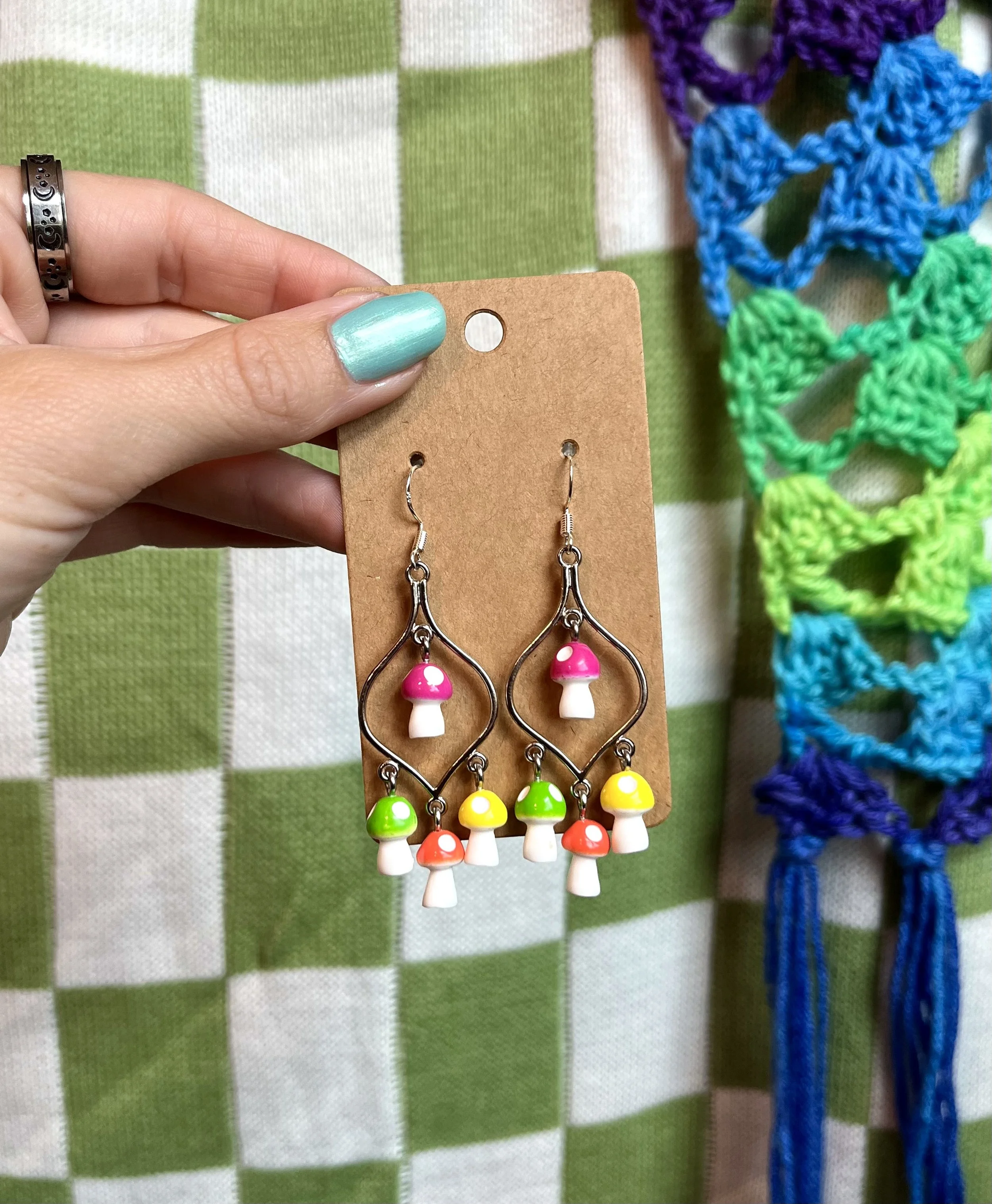 Summer Mushy Chandelier