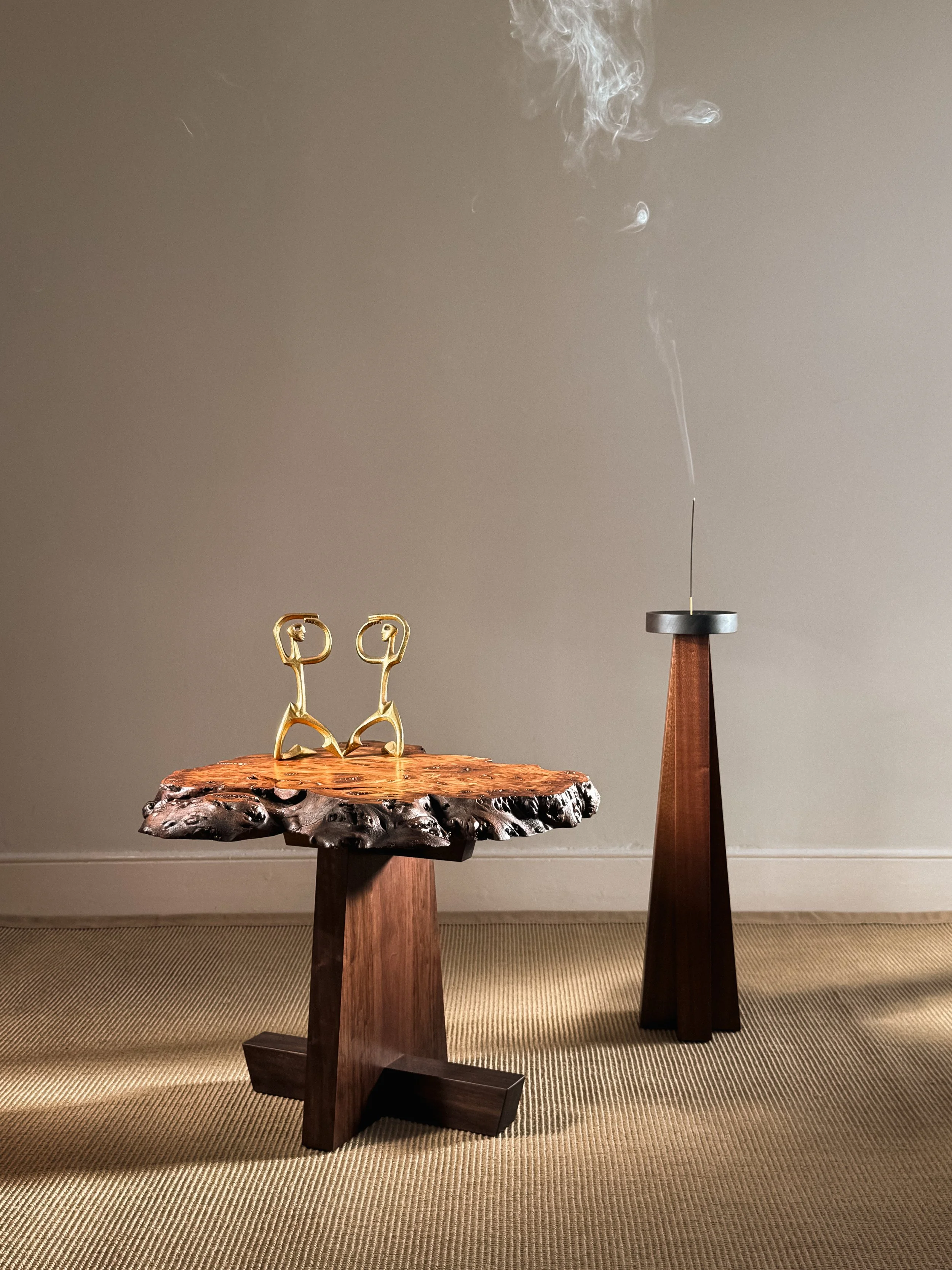 George Coffee Table, Praetorian Incense Stand, 2026.
