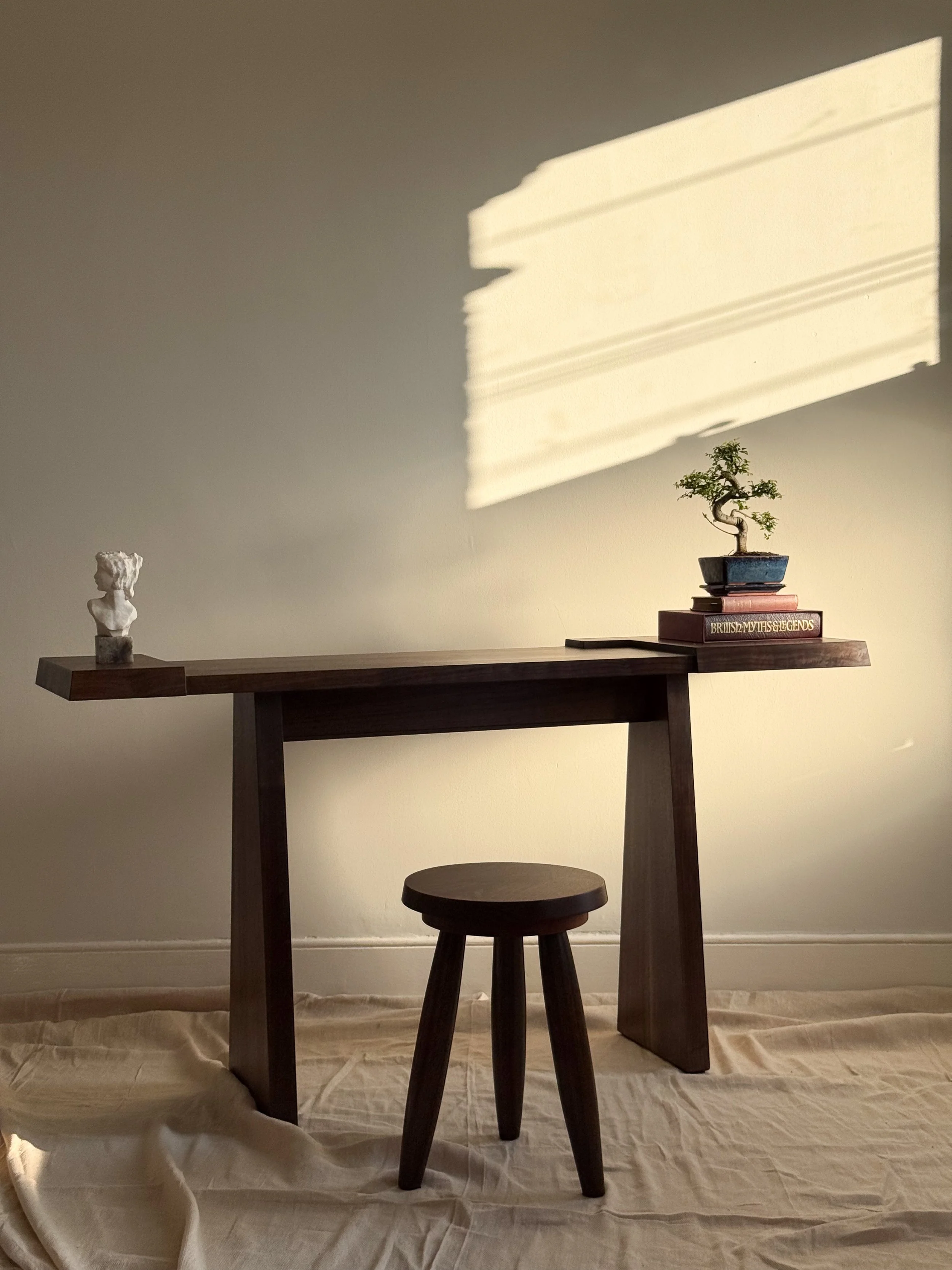 Praetorian Console & III Side Table, 2026.