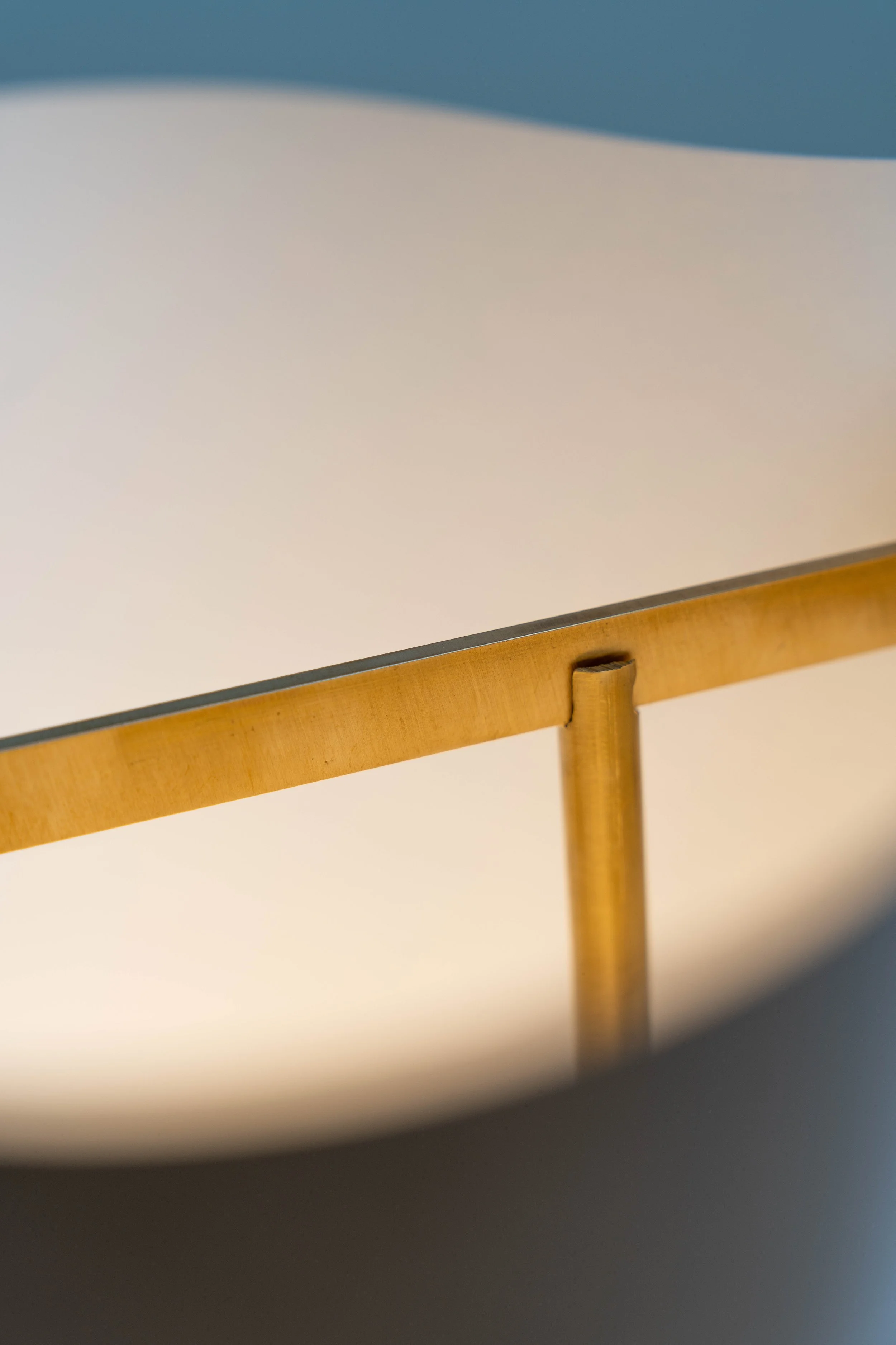 MORA Floor Lamp, collaboratively designed and handcrafted by Dex Vallon & Riya Panchal of MESEME Studio ( @mesemestudio ), 2026.