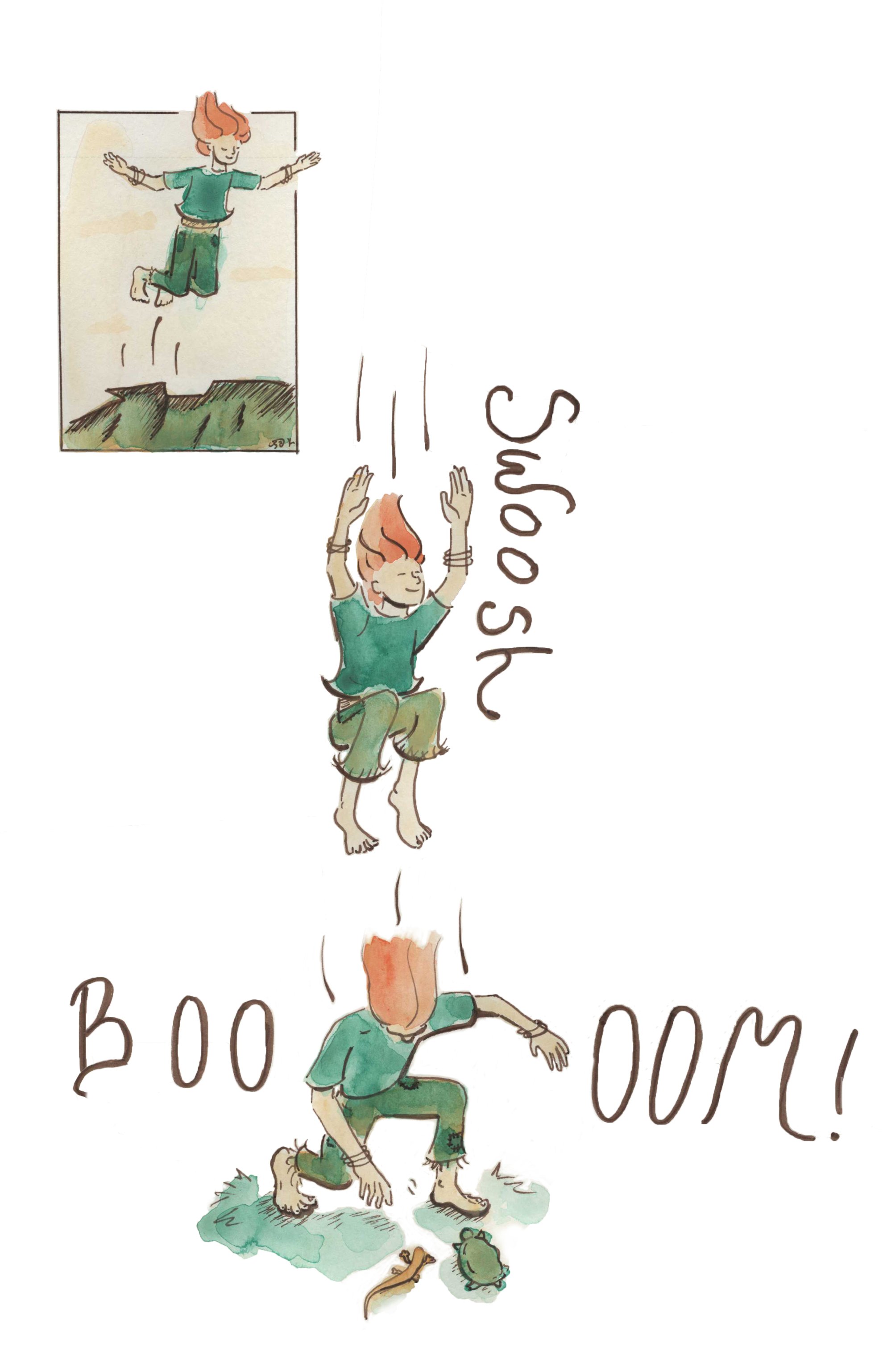 Nature Girl: Dramatic Jump