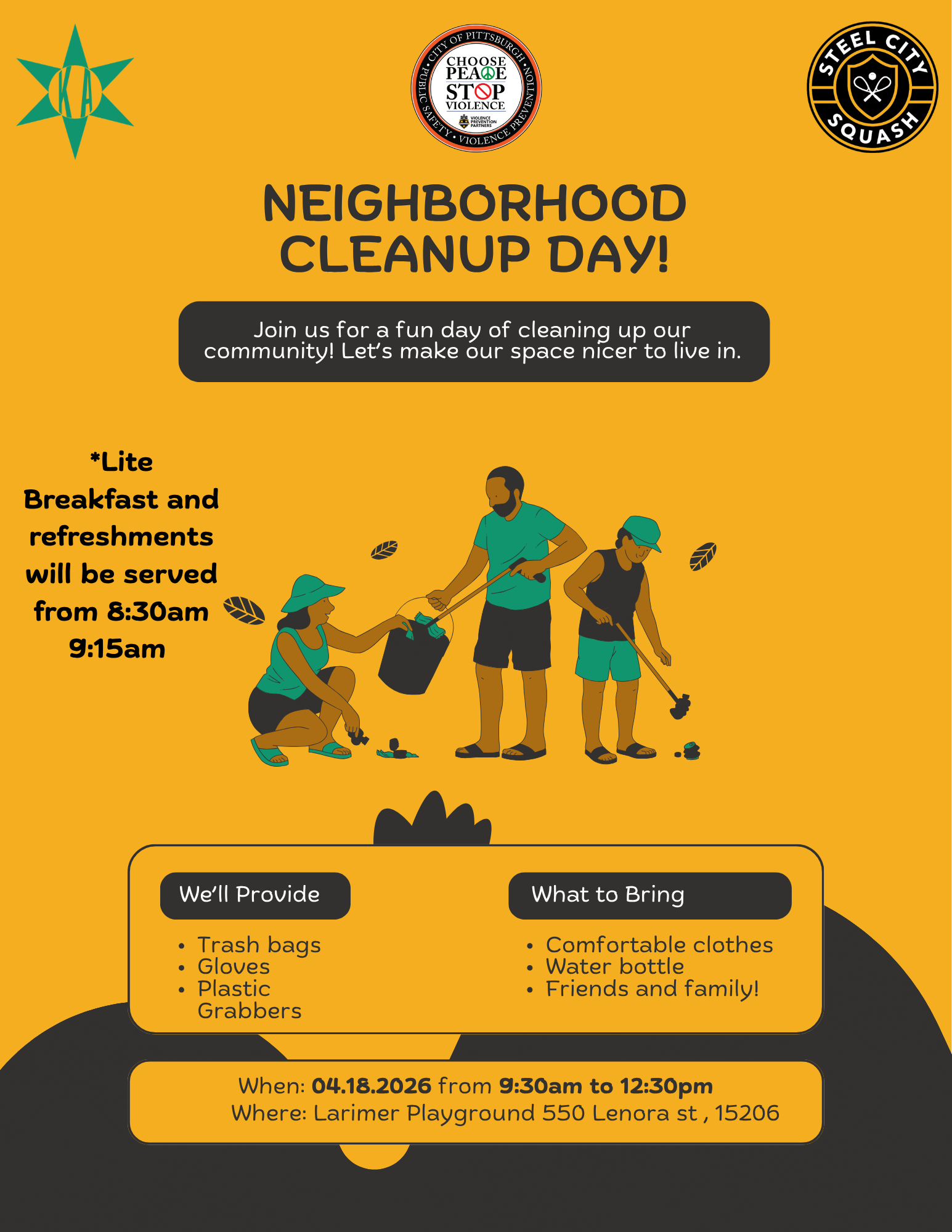 Larimer Community Clean-up Day