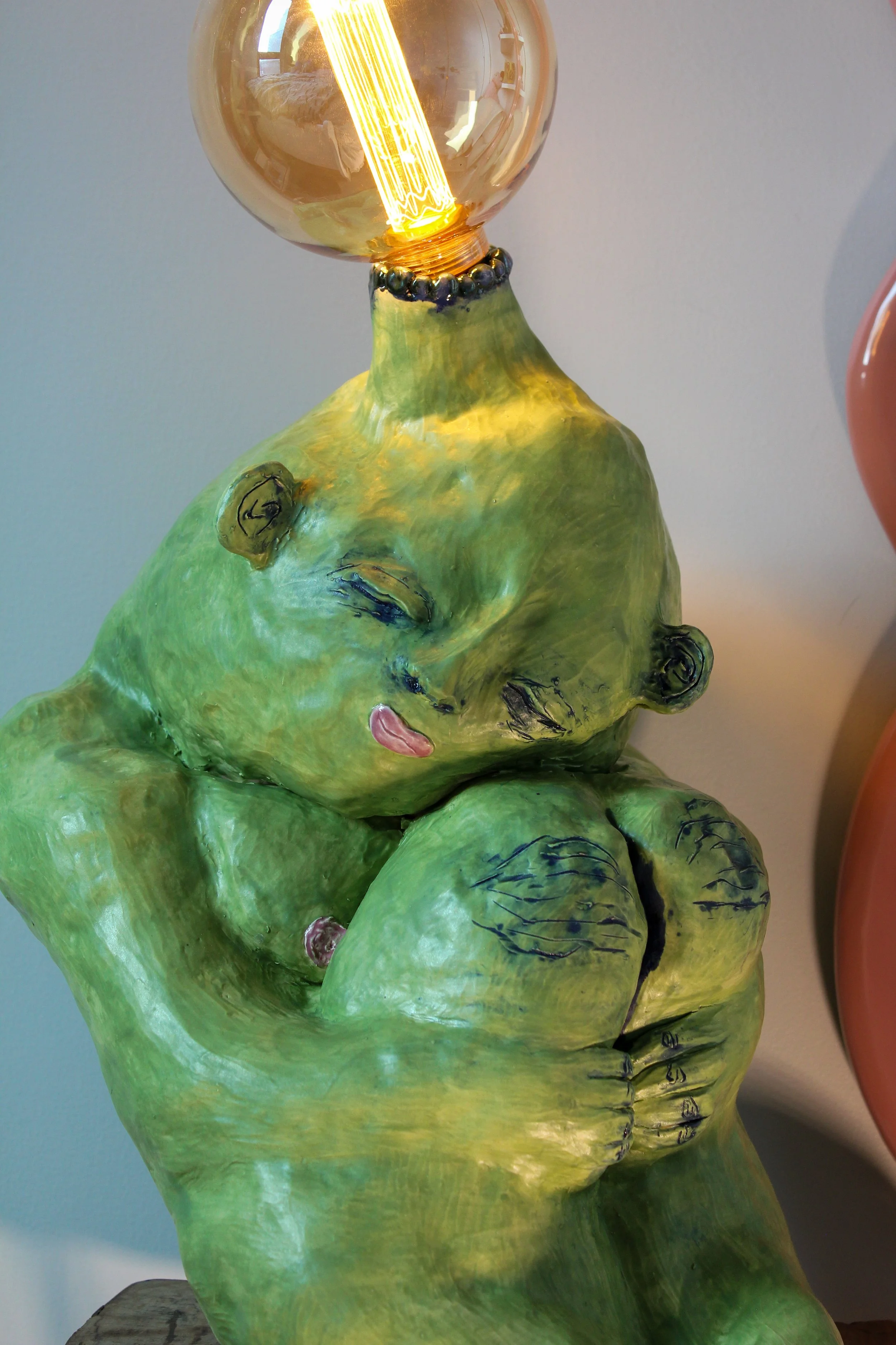 Globette, ceramic lamp (2026)