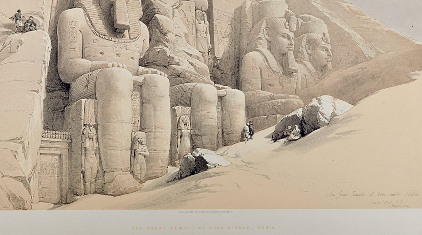 5325C Roberts, The Great Temple of Aboo Simble, Nubia.jpeg